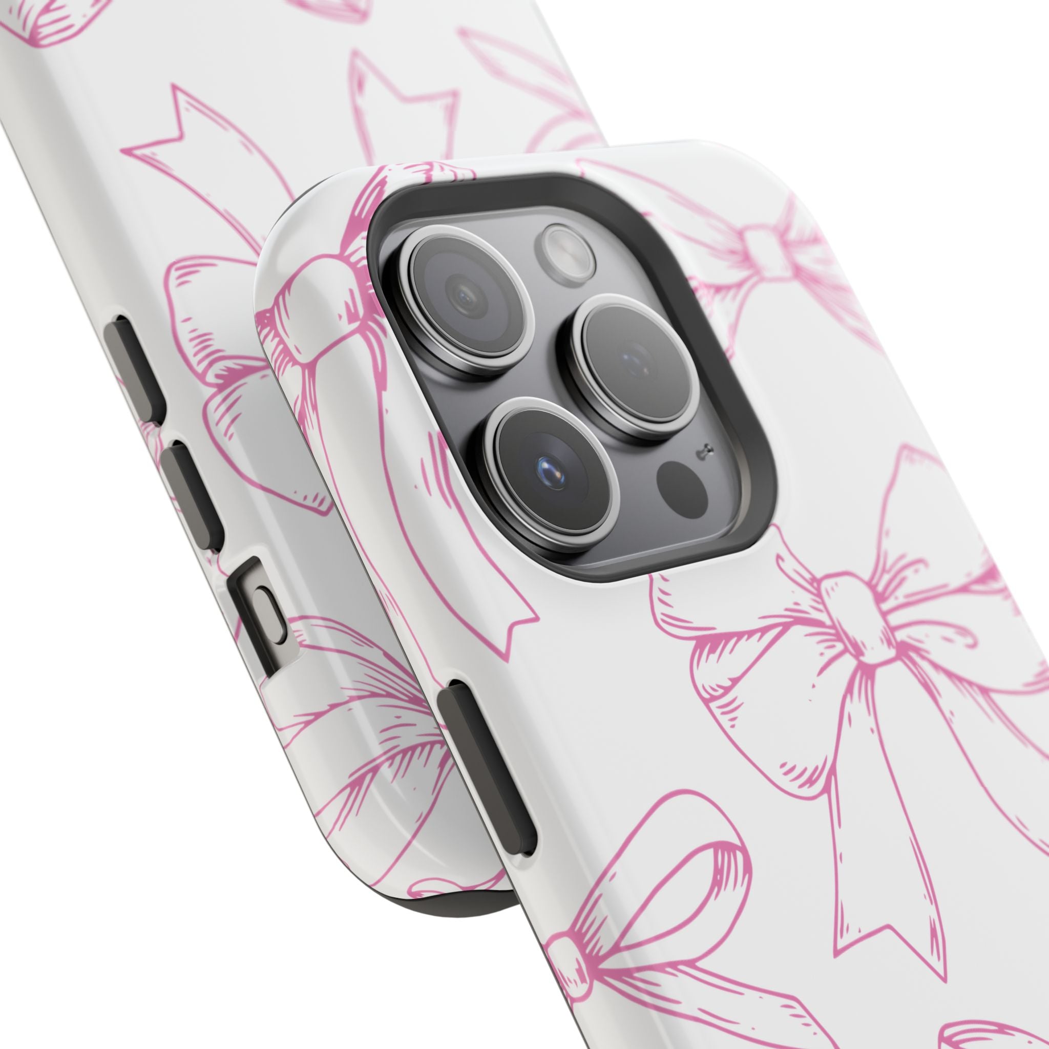 Customizable: Cute Bow Pattern Phone Case