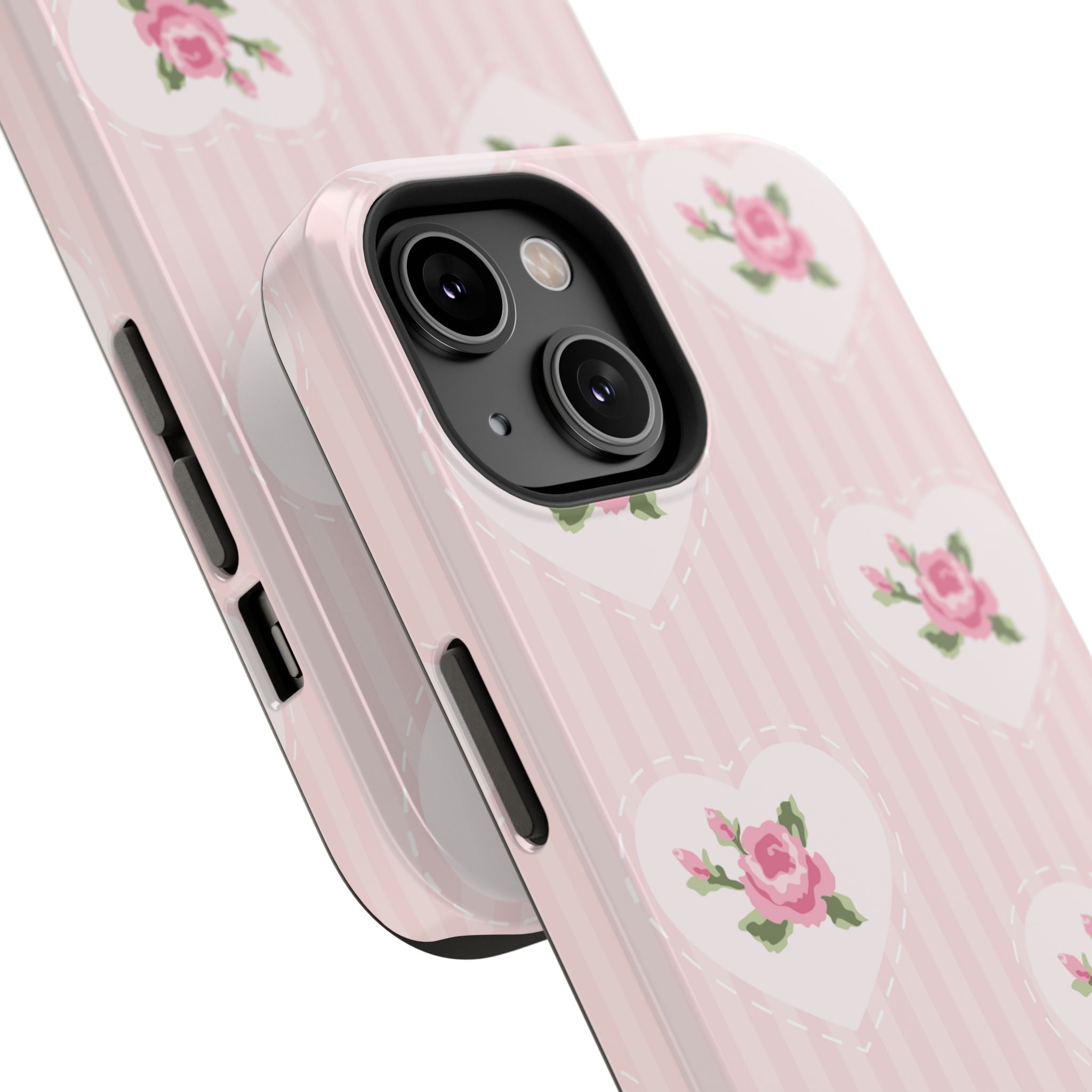 Customizable: Floral Heart Phone Case