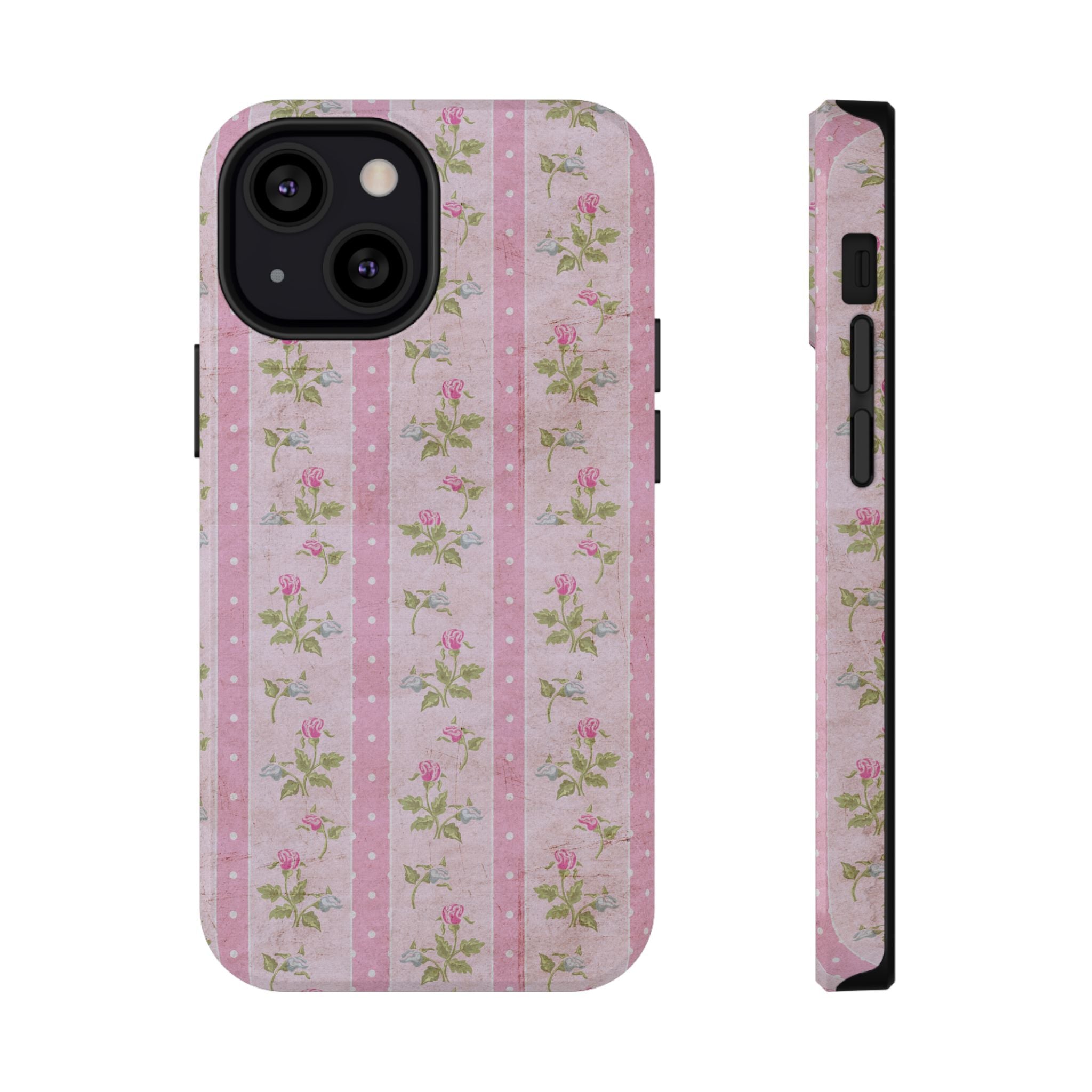 Impact-Resistant Phone Case, Inspirational Quote Case, Gift for Her, Bible Verse Decor, Floral Design Phone Cover