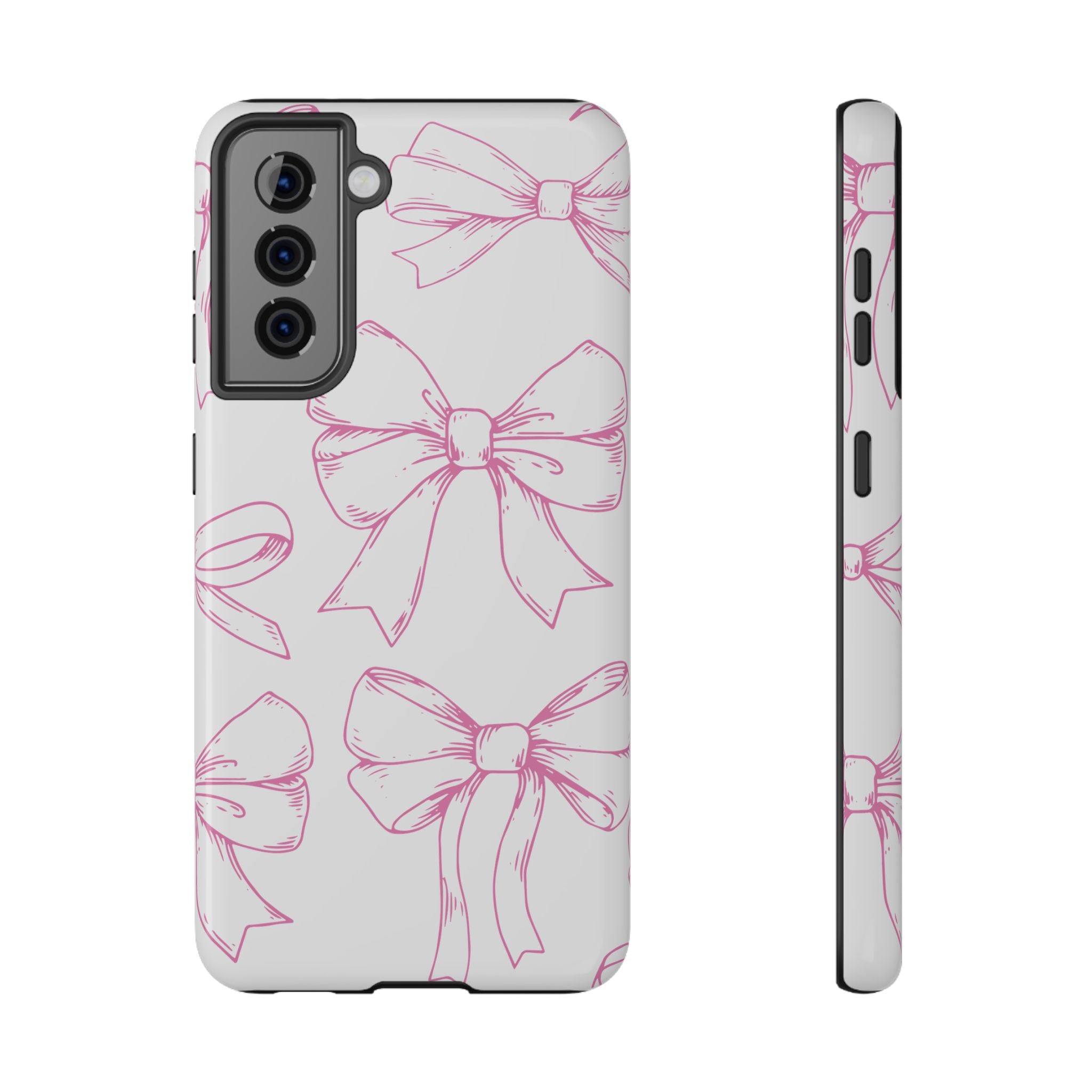 Customizable: Cute Bow Pattern Phone Case