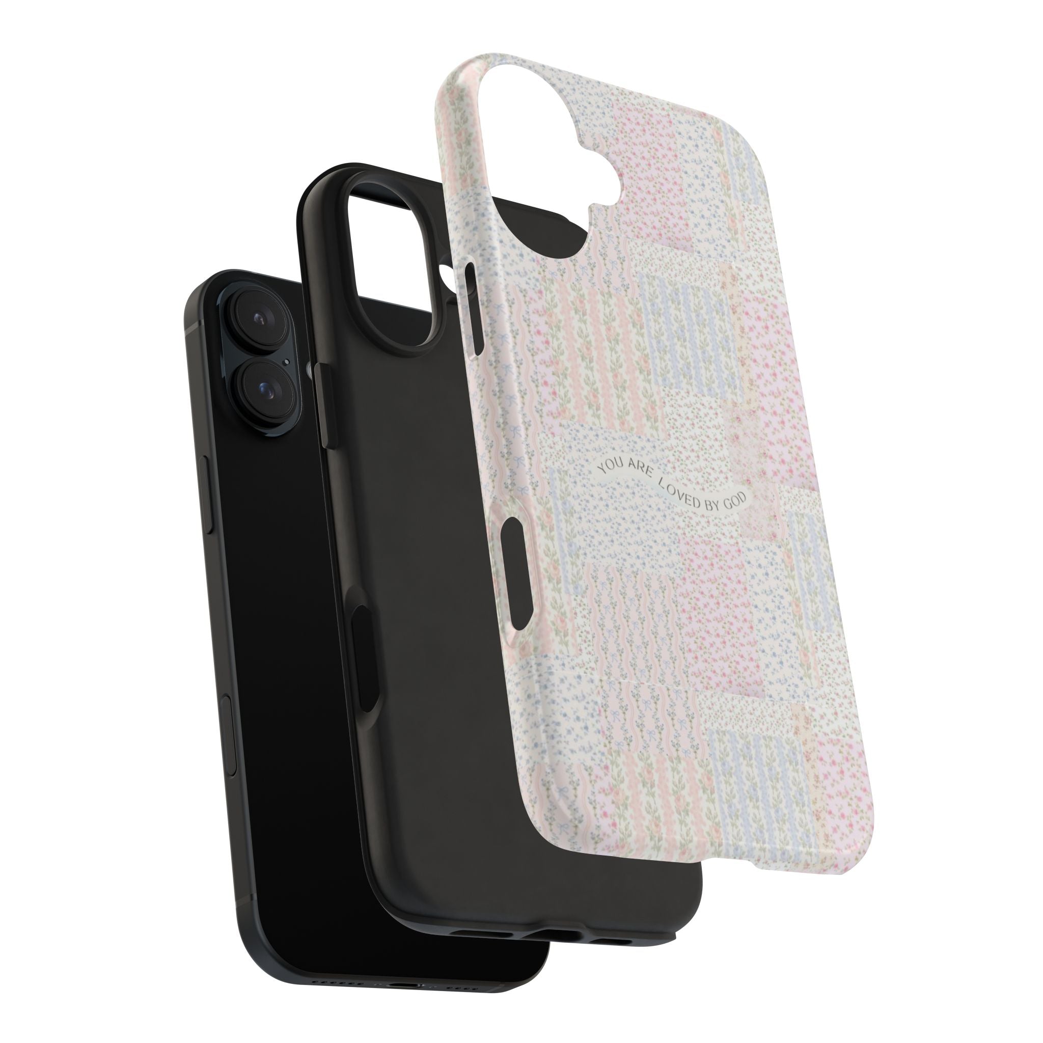 Floral Tough Phone Cases, Protective Phone Cover, Inspirational Tech Accessory, Gift for Her, Fashionable Phone Case, Unique Design