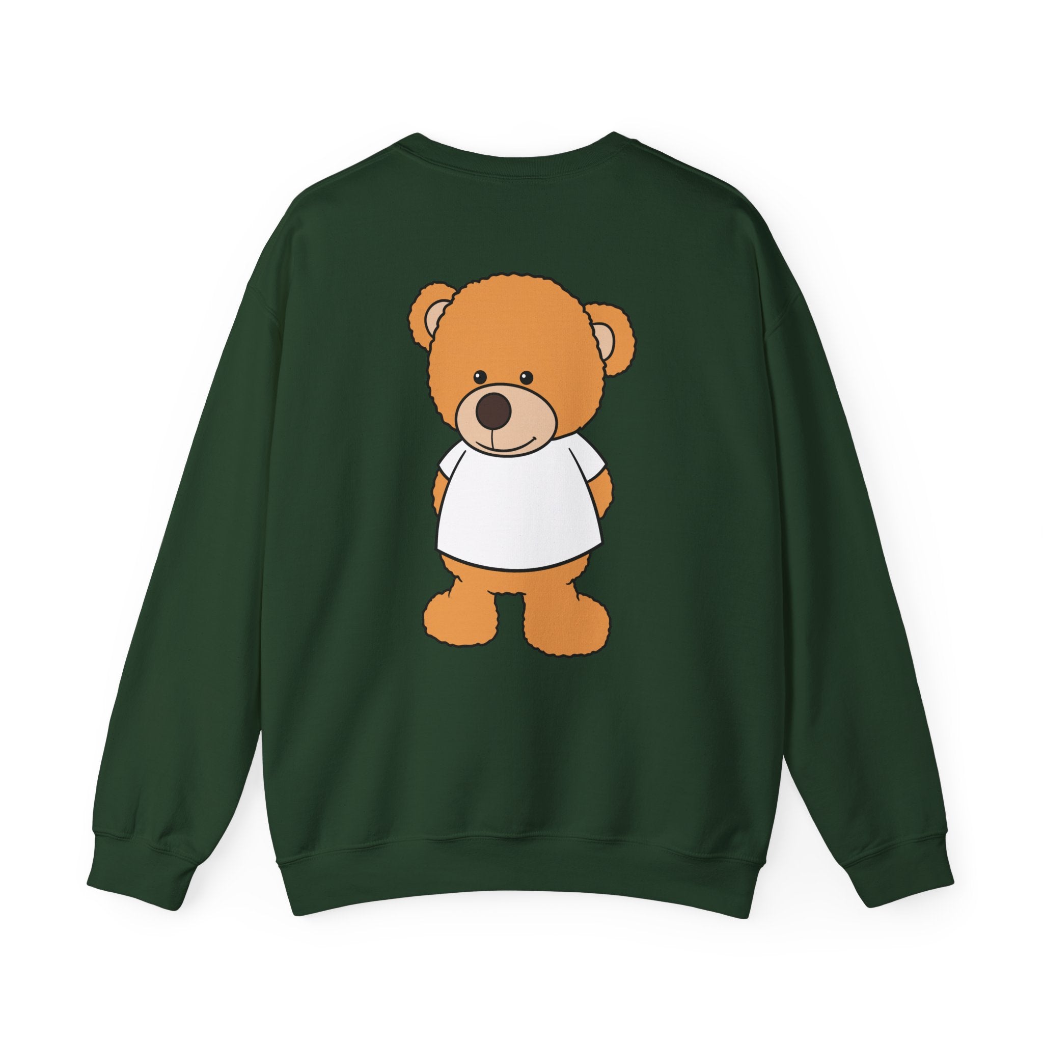 Customizable Bear Crewneck Sweatshirt - College Spirit Apparel
