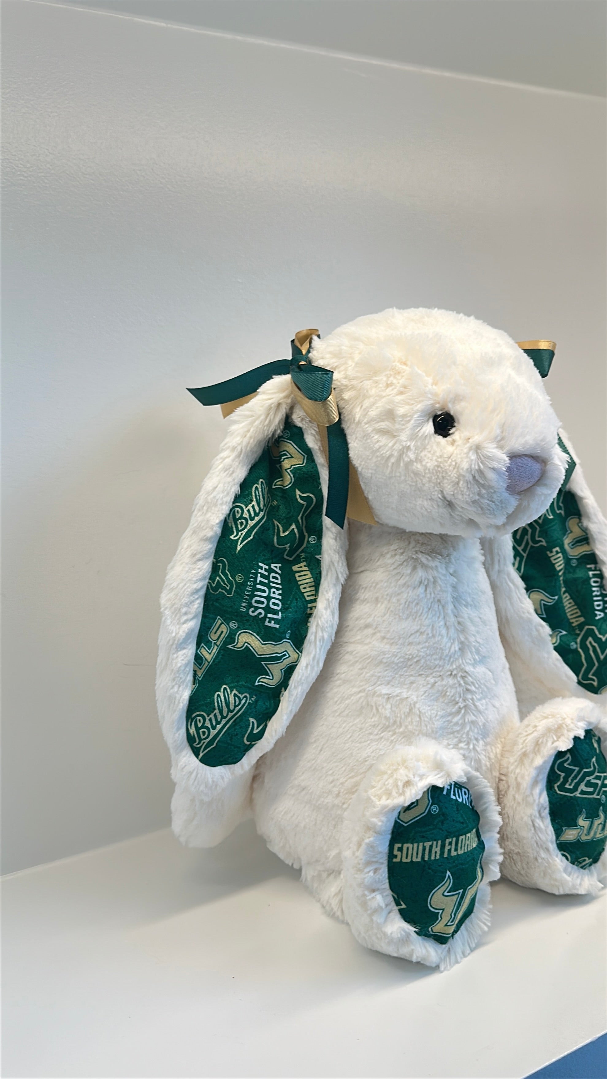 University of South Florida (USF) Custom College Jellycat Bashful Bunny