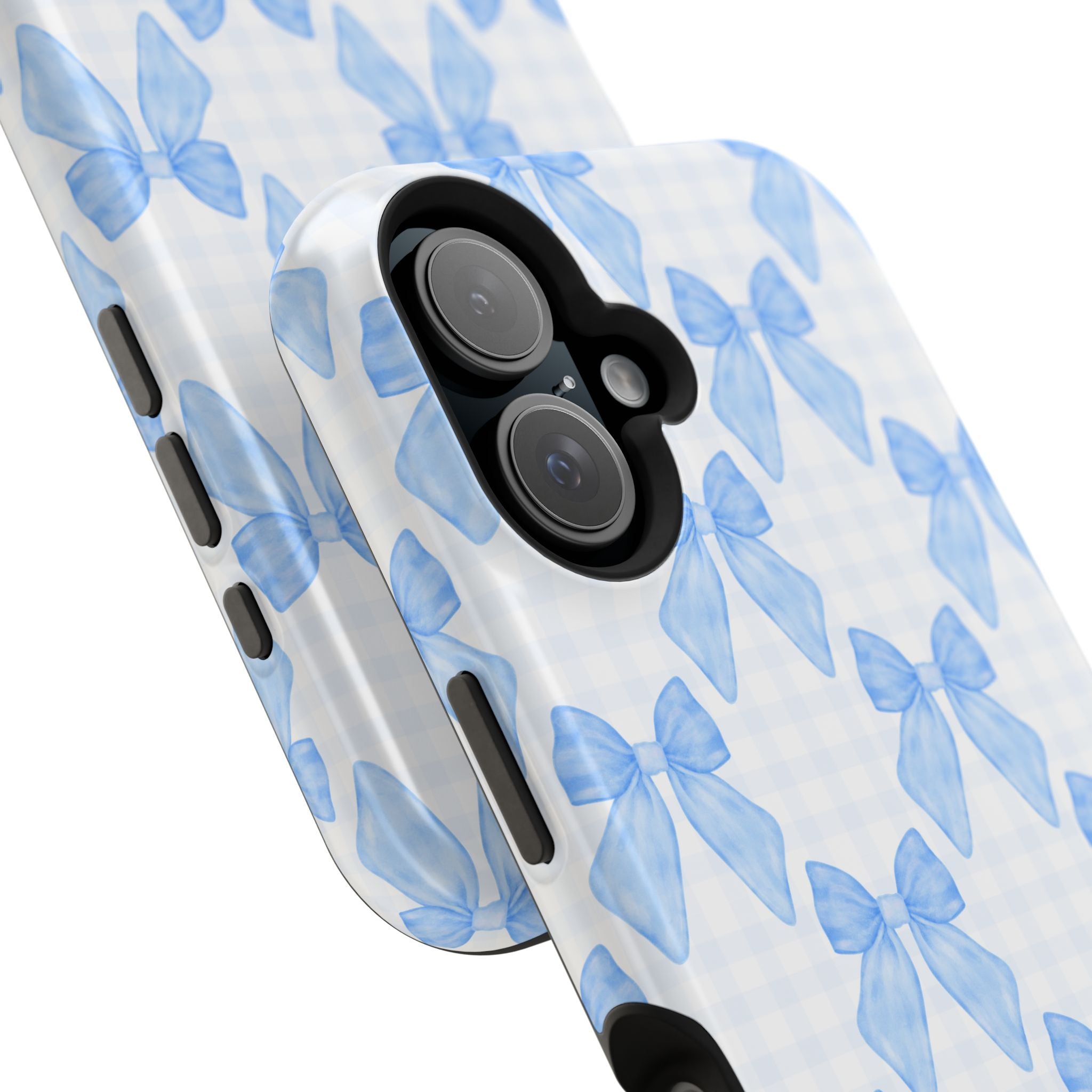 Customizable: Charming Bow Pattern Phone Case