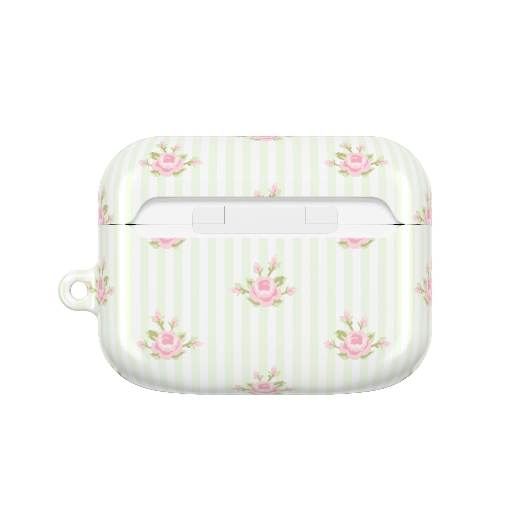 Floral AirPod Cases | Cute Tech Accessory, Gift for Her, Floral Pattern, Spring Vibes, Rose Design, Trendy Earbud Case