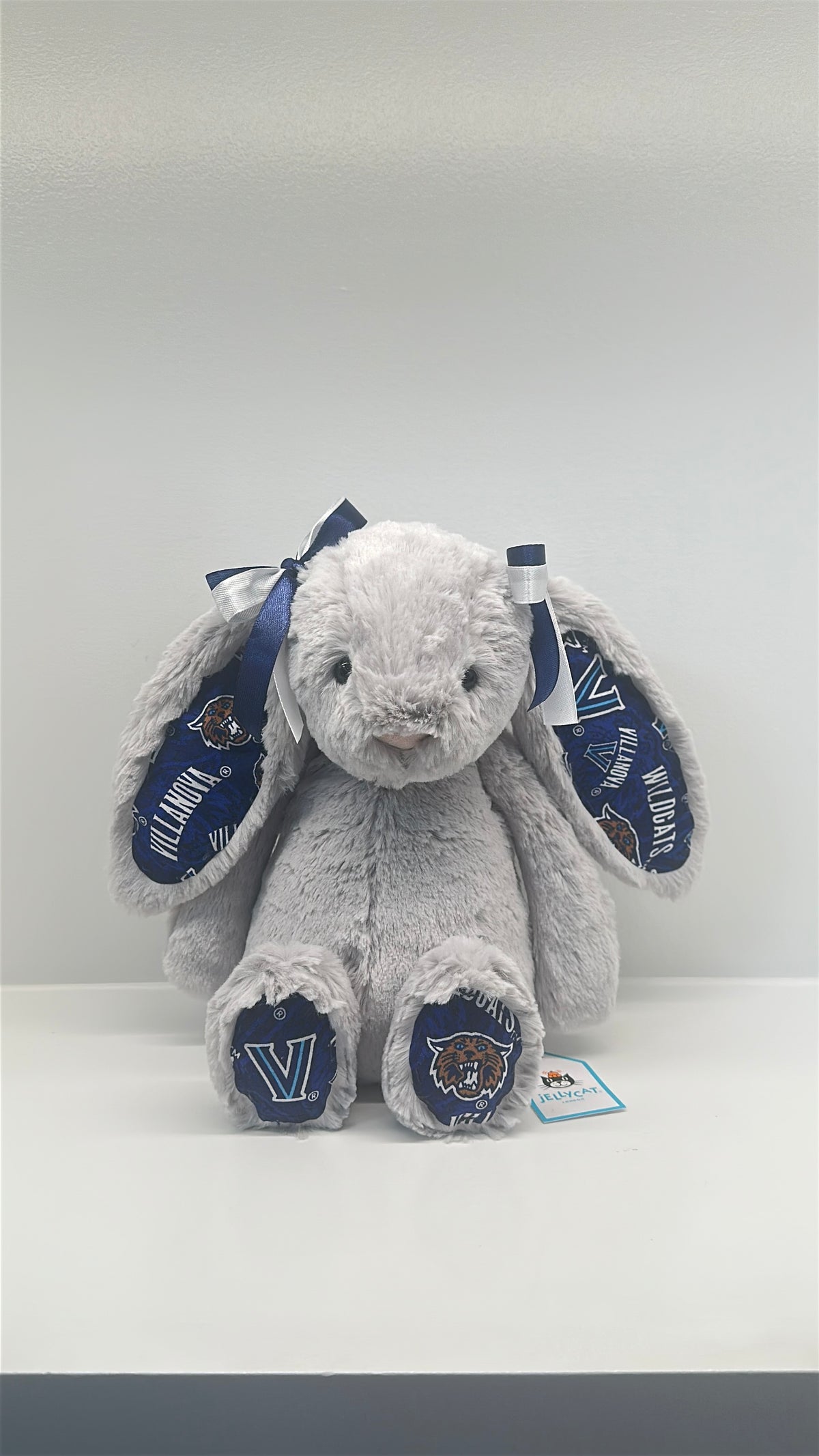 Villanova Custom College Jellycat Bashful Bunny