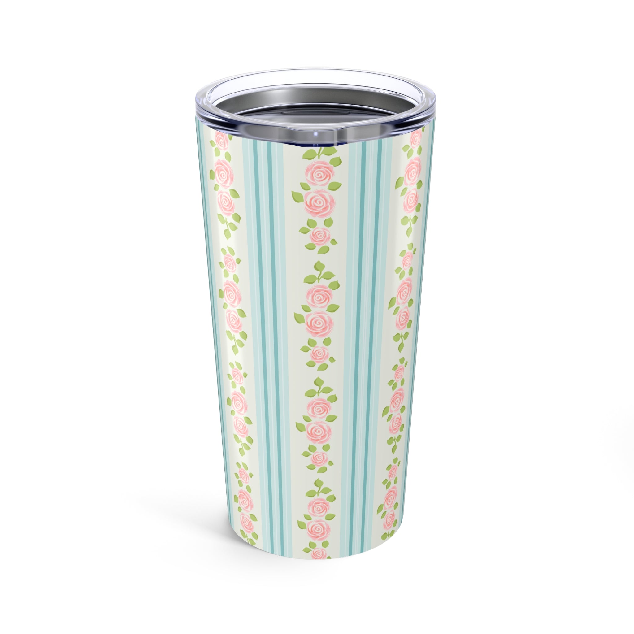 Customizable Floral Tumbler