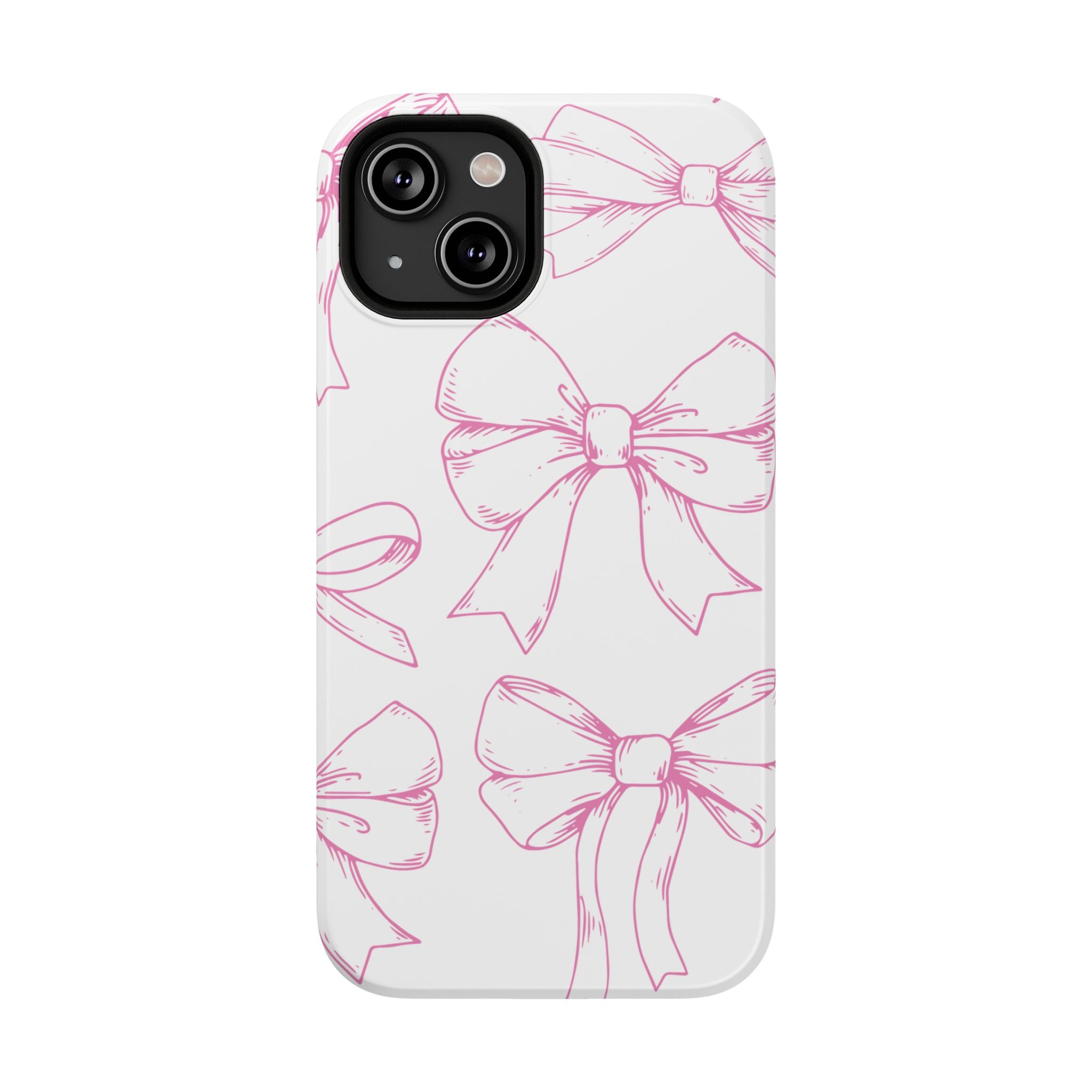 Customizable: Cute Bow Pattern Phone Case