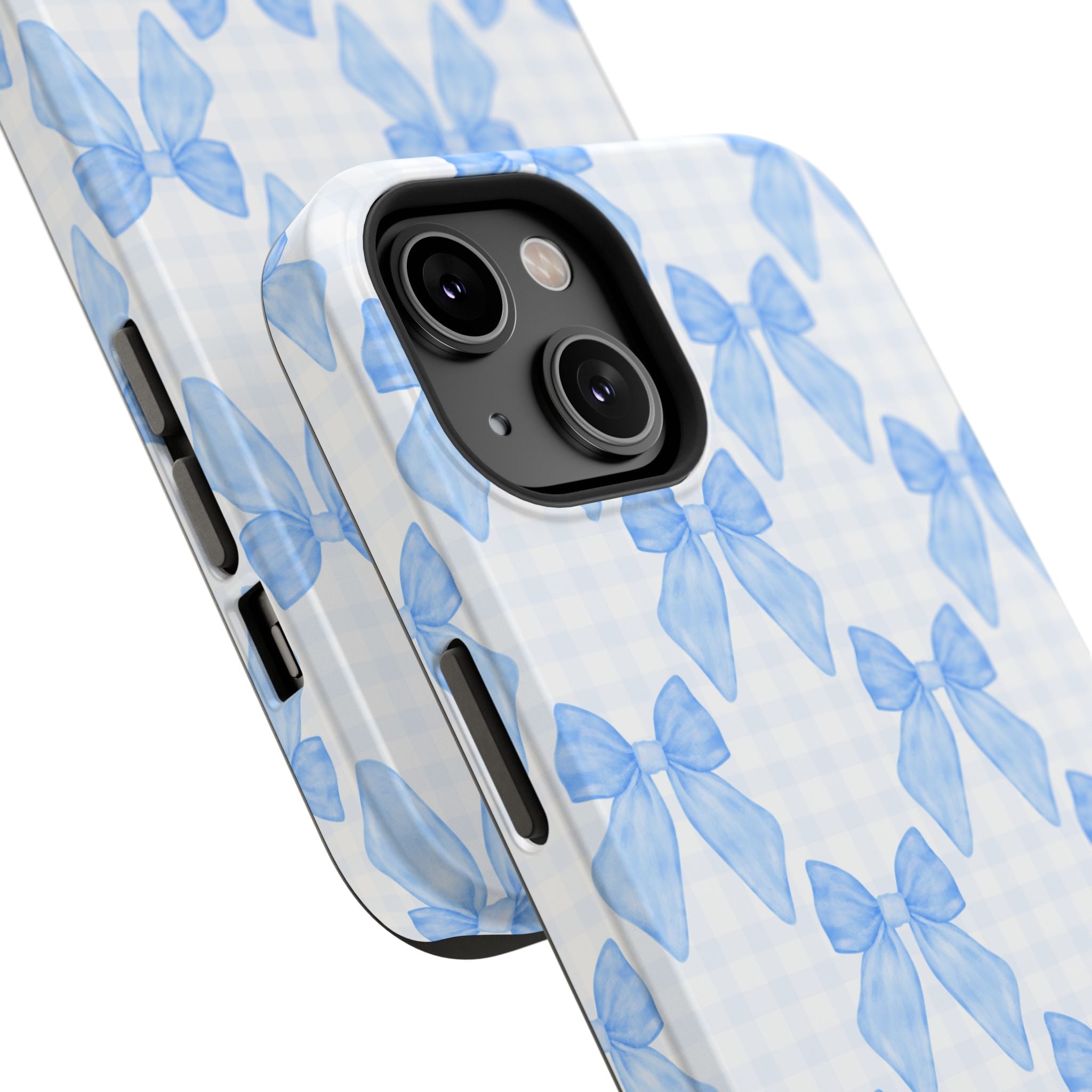 Customizable: Charming Bow Pattern Phone Case