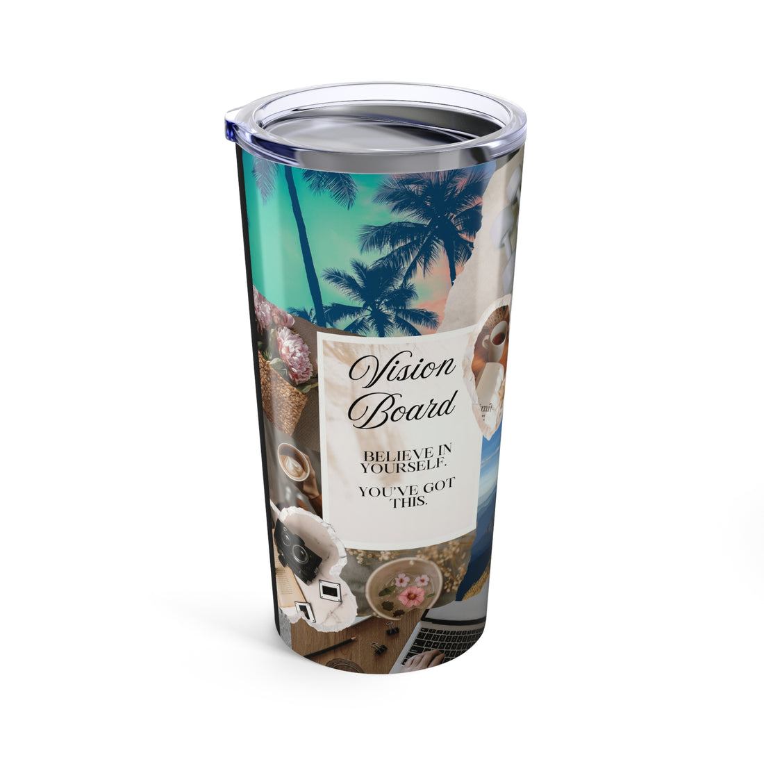 Inspirational Vision Board Tumbler - 20oz Travel Tumbler