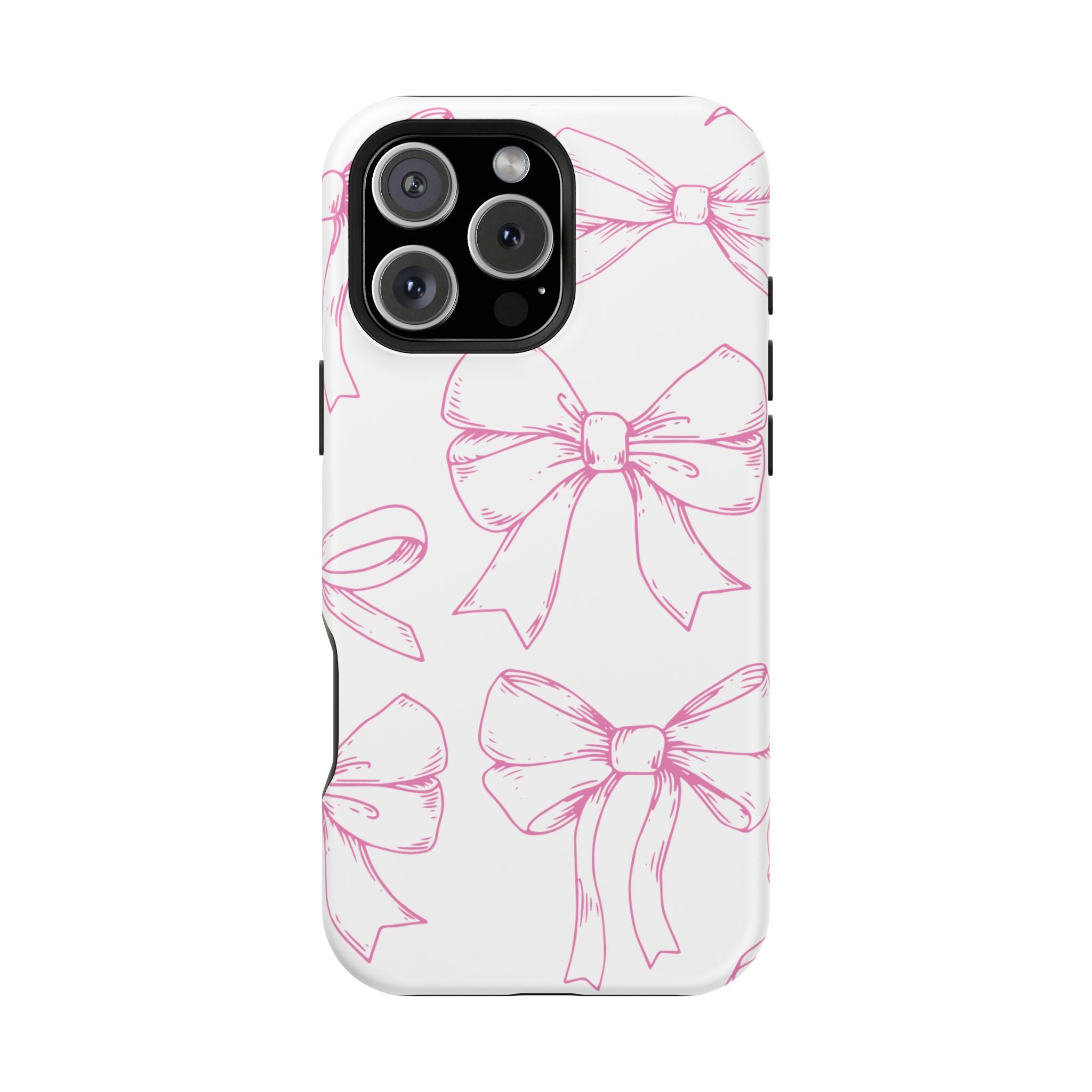 Customizable: Cute Bow Pattern Phone Case