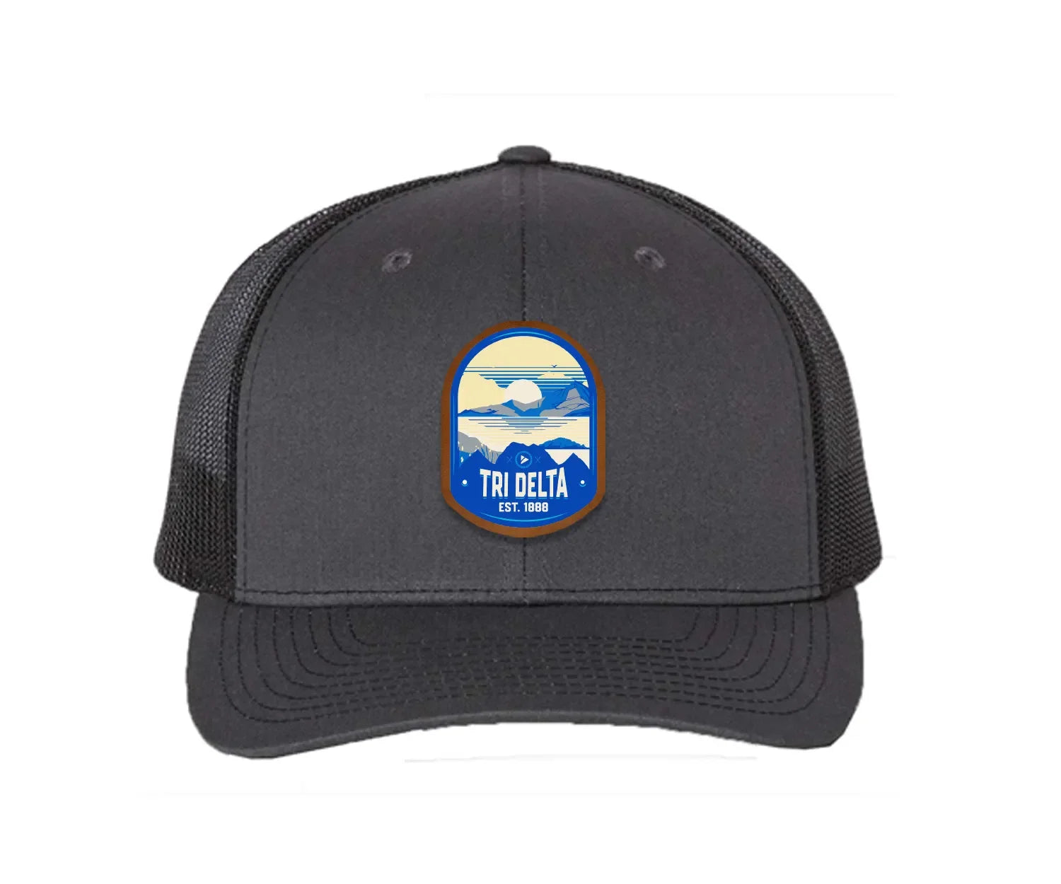 Tri Delta Richardson 112 UV Print Leatherette Patch Trucker Hat - Ventura