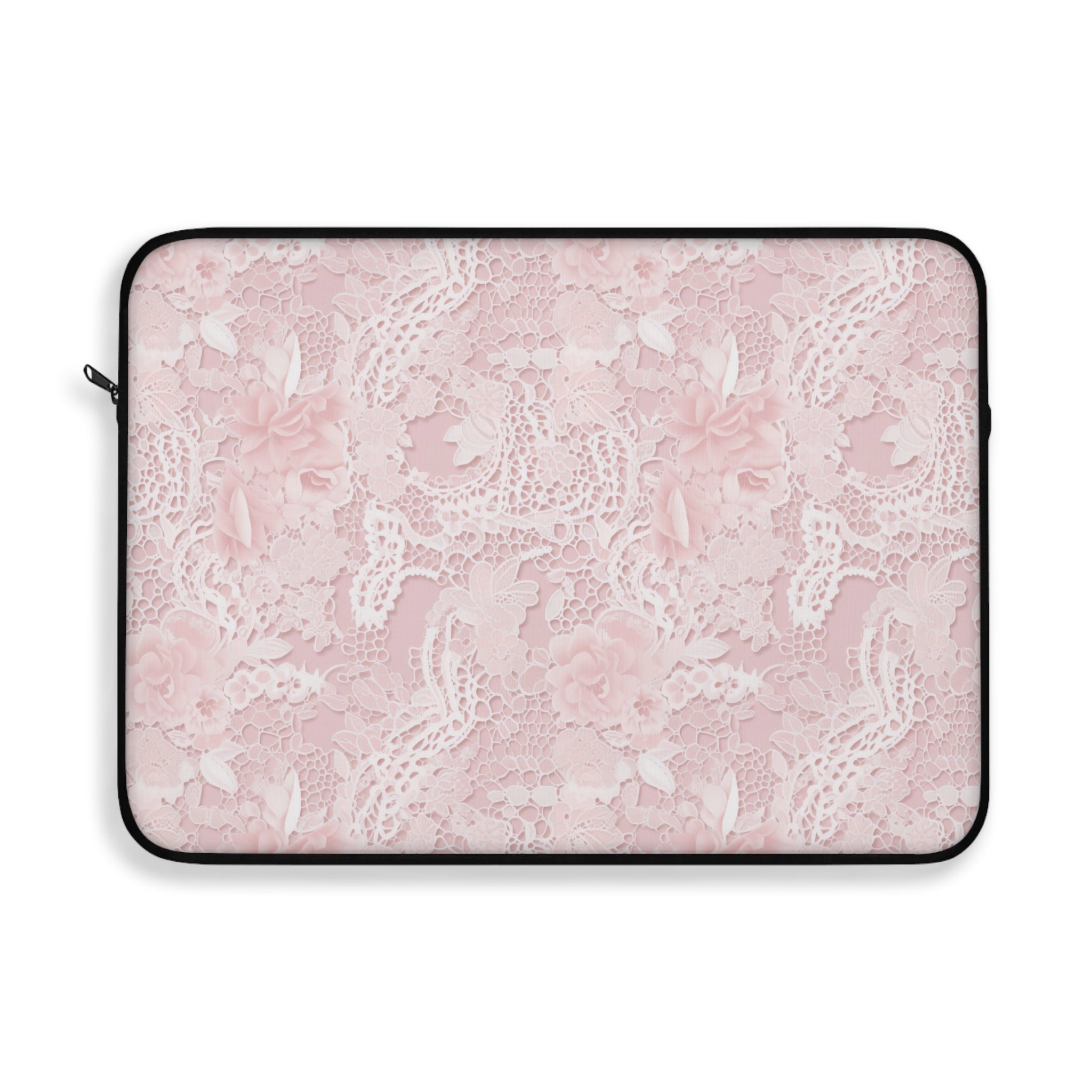 Customizable: Stylish Floral Laptop Sleeve - Elegant Protection for Your Device, Gift for Students, Perfect for College, Work or Travel