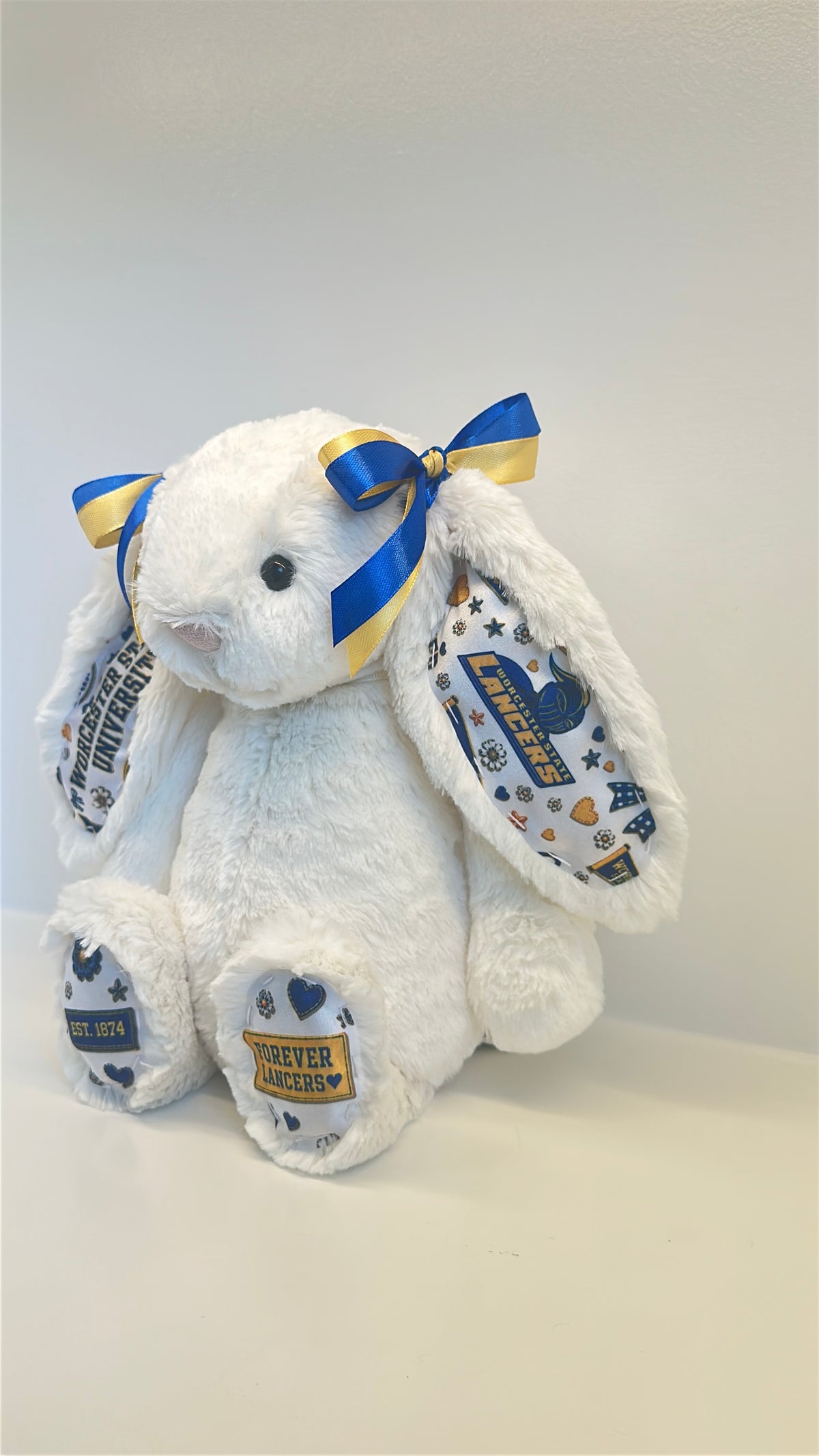 Worcester State University Fully Custom Jellycat Bunny