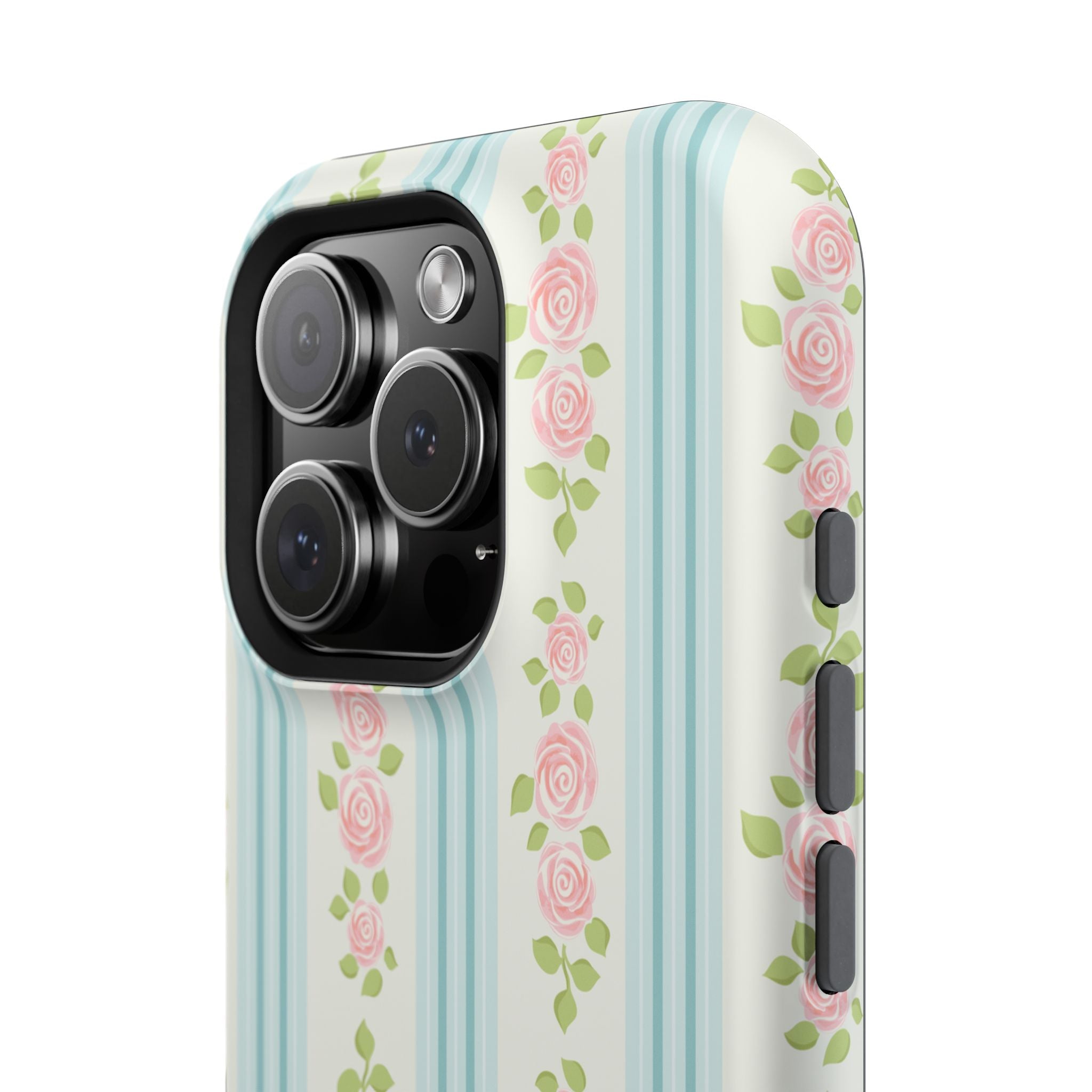 Customizable: Floral Impact-Resistant Phone Case