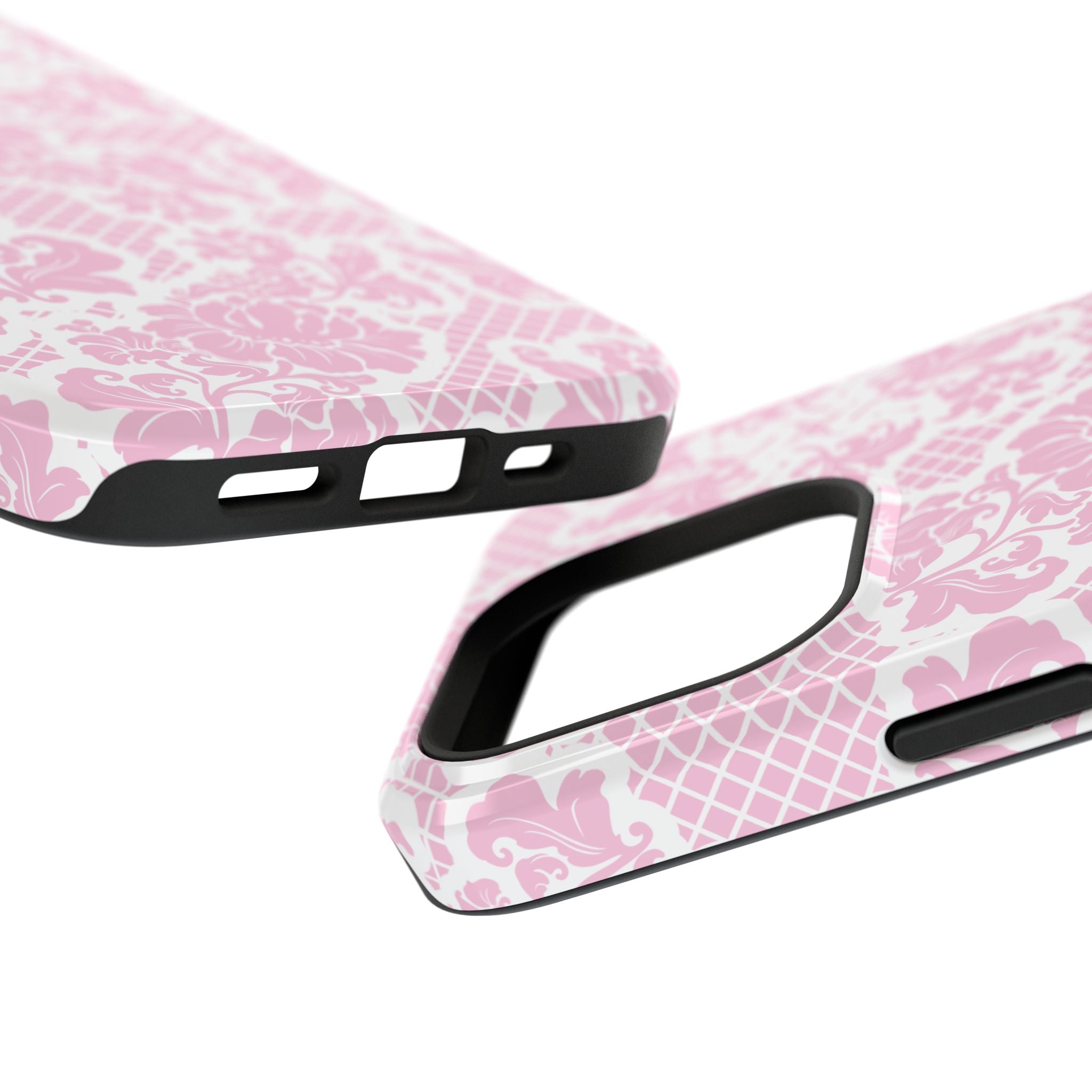 Customizable: Pink Lace Inspired Elegantly Chic Impact-Resistant Case