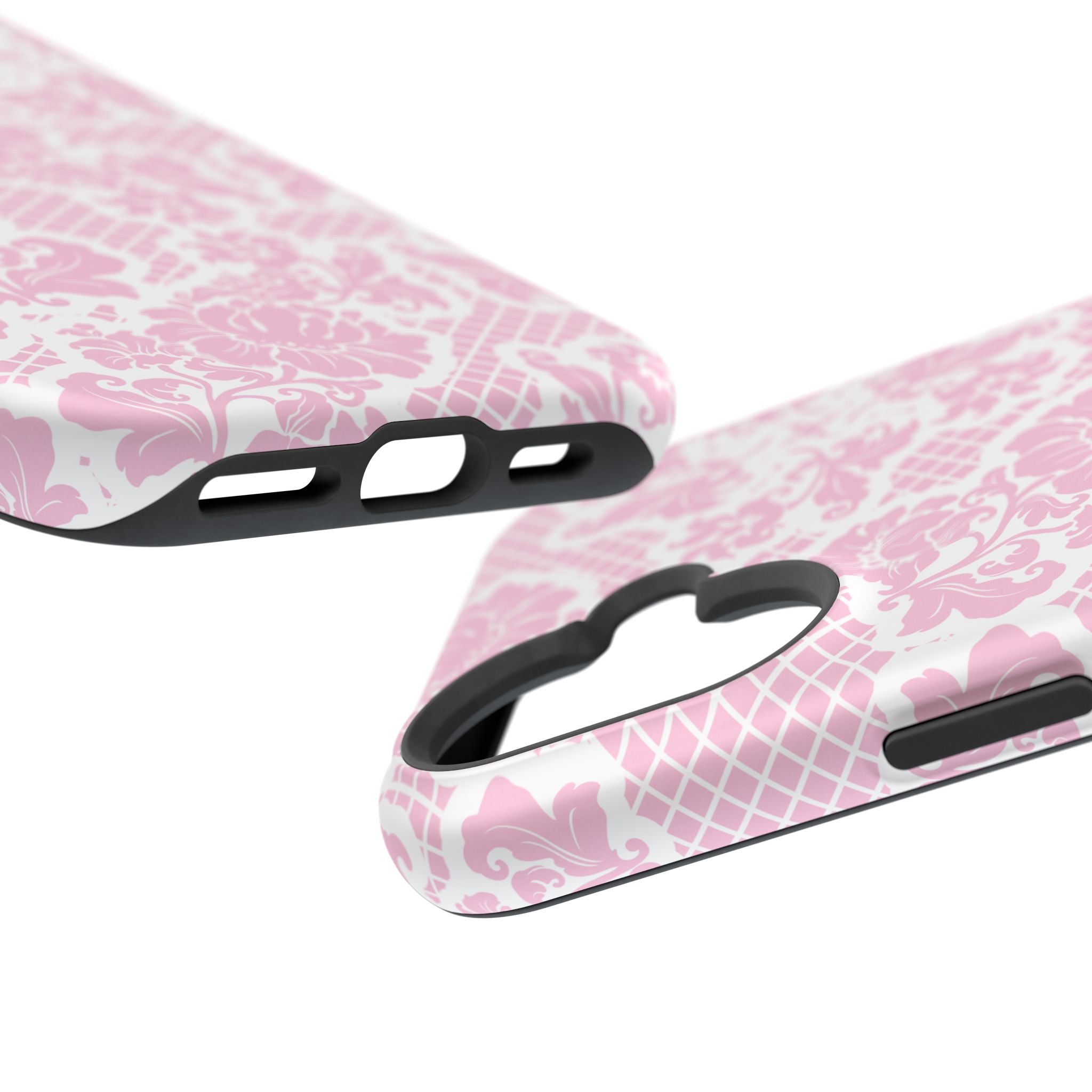 Customizable: Pink Lace Inspired Elegantly Chic Impact-Resistant Case