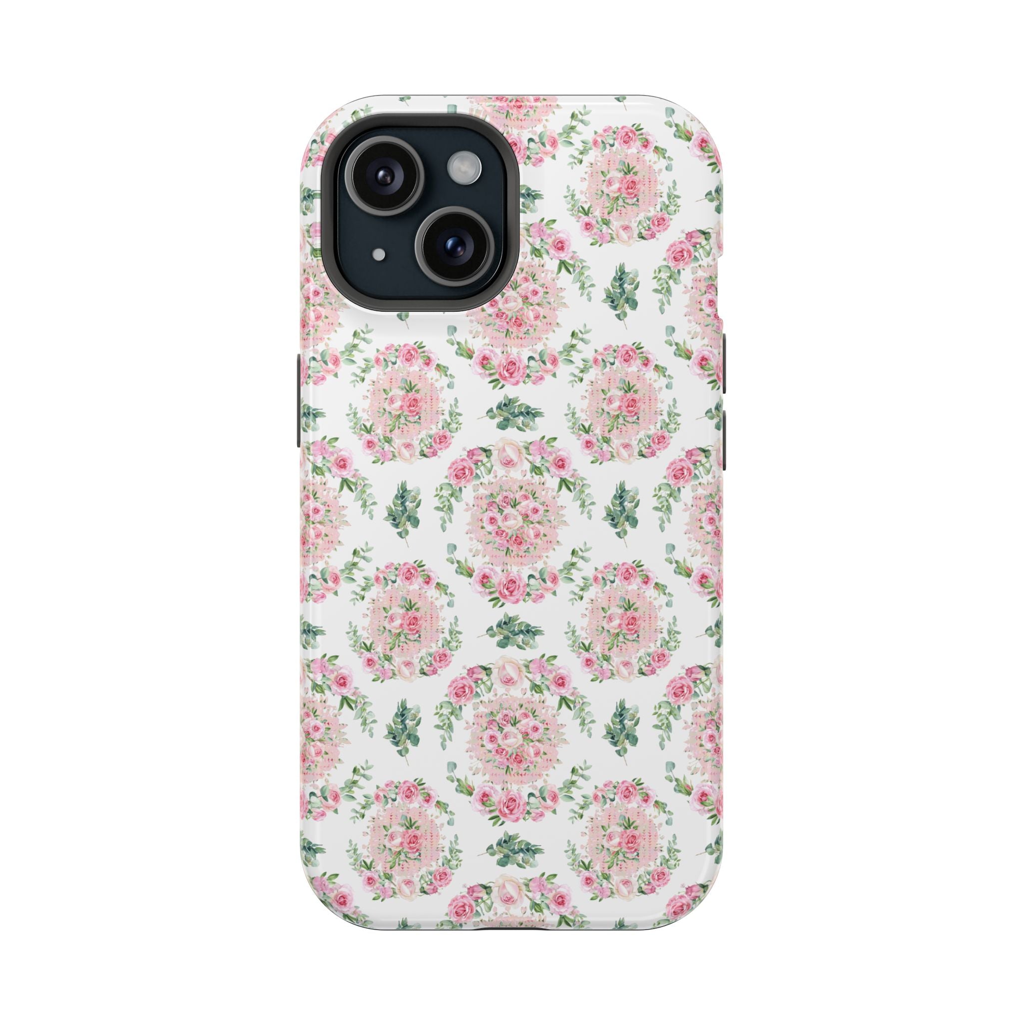 Customizable: Floral Impact-Resistant Phone Case