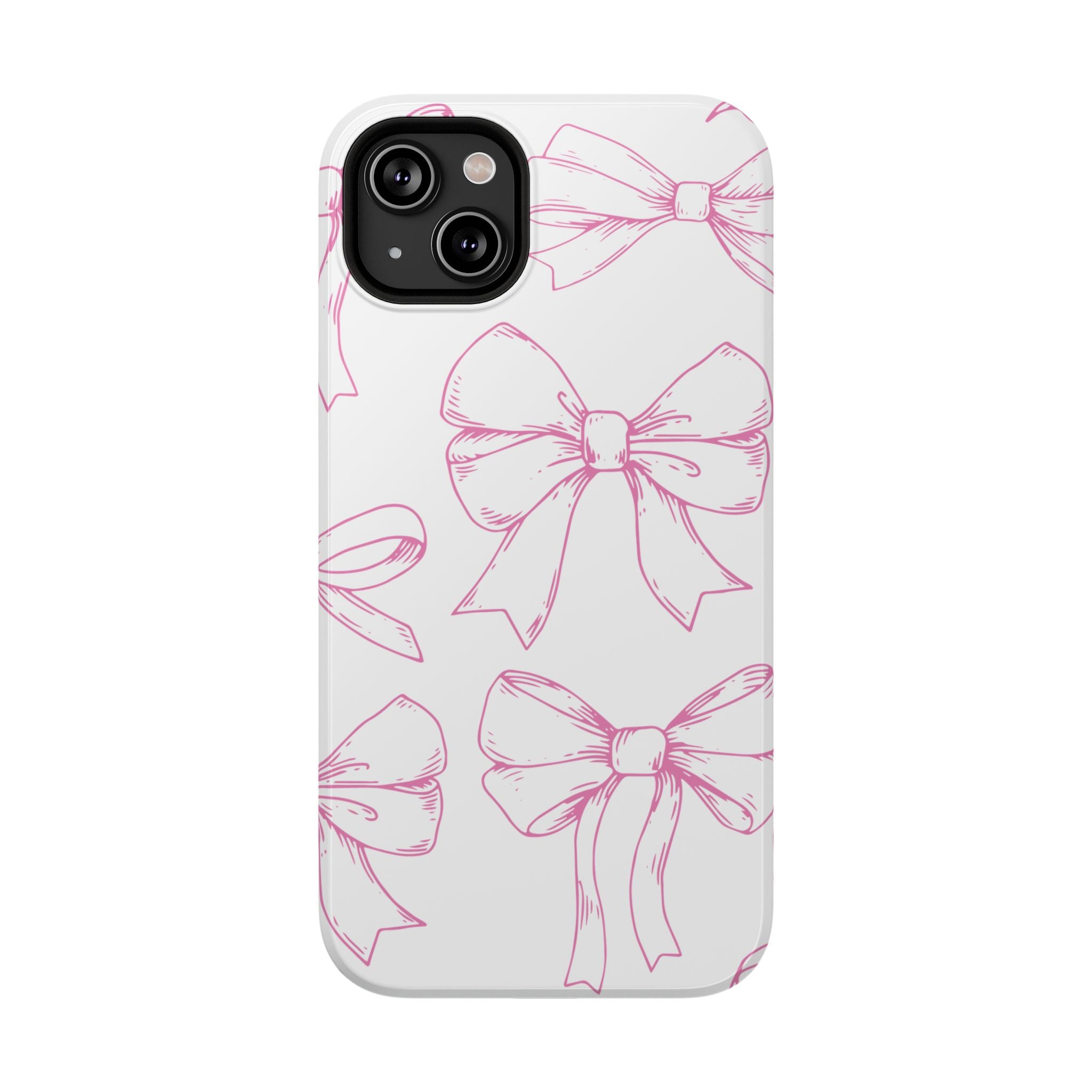 Customizable: Cute Bow Pattern Phone Case
