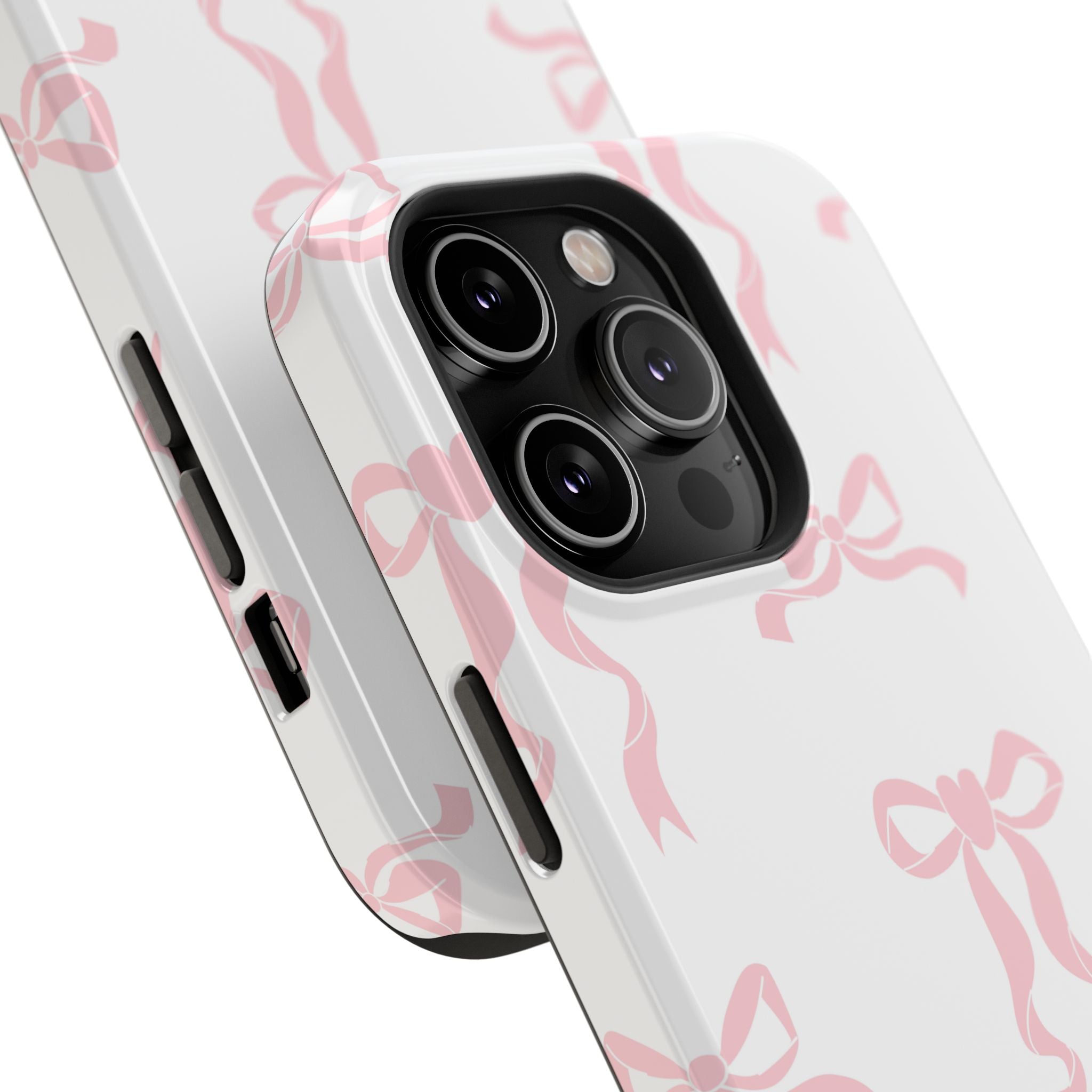 Customizable Cute Bow Pattern Phone Case