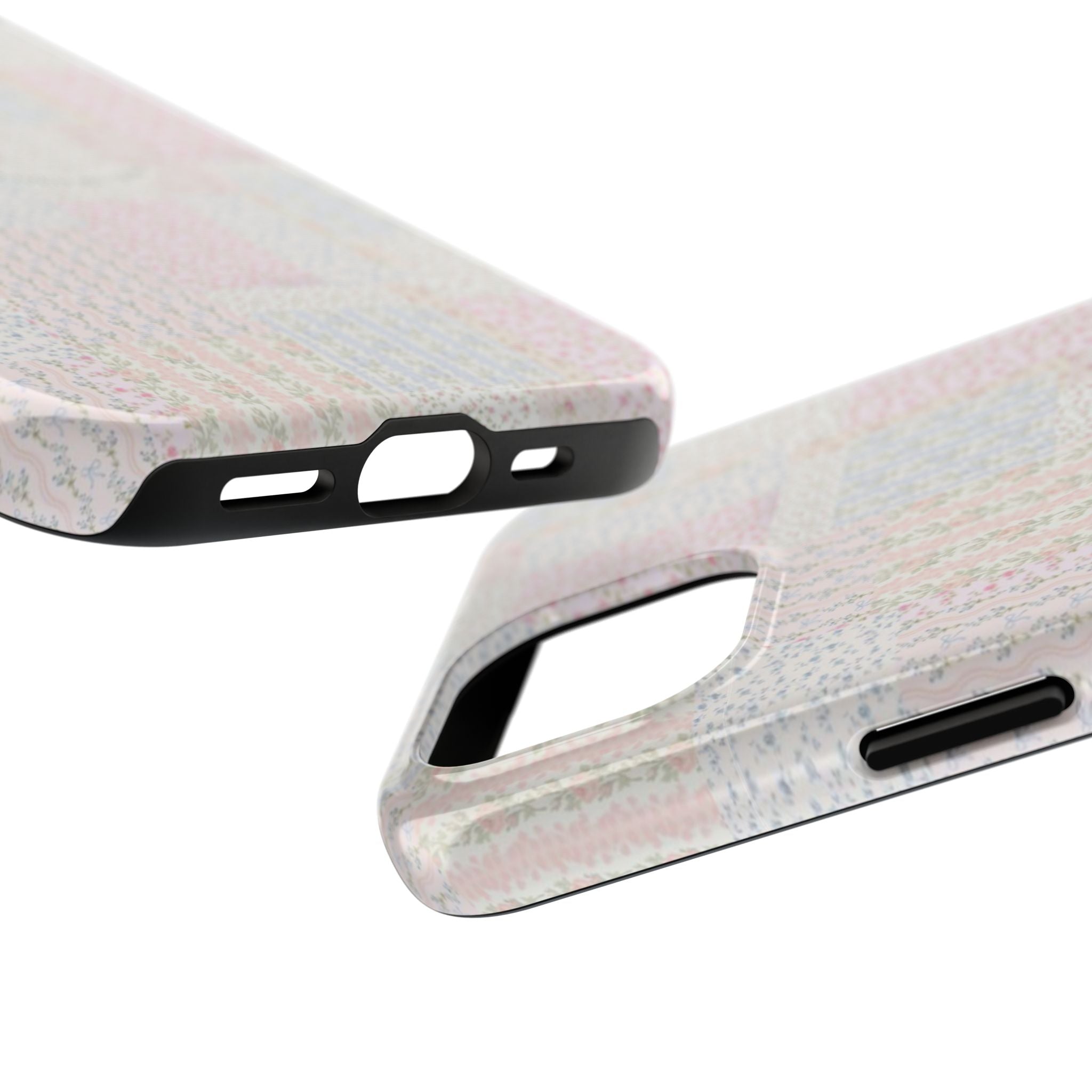 Floral Tough Phone Cases, Protective Phone Cover, Inspirational Tech Accessory, Gift for Her, Fashionable Phone Case, Unique Design