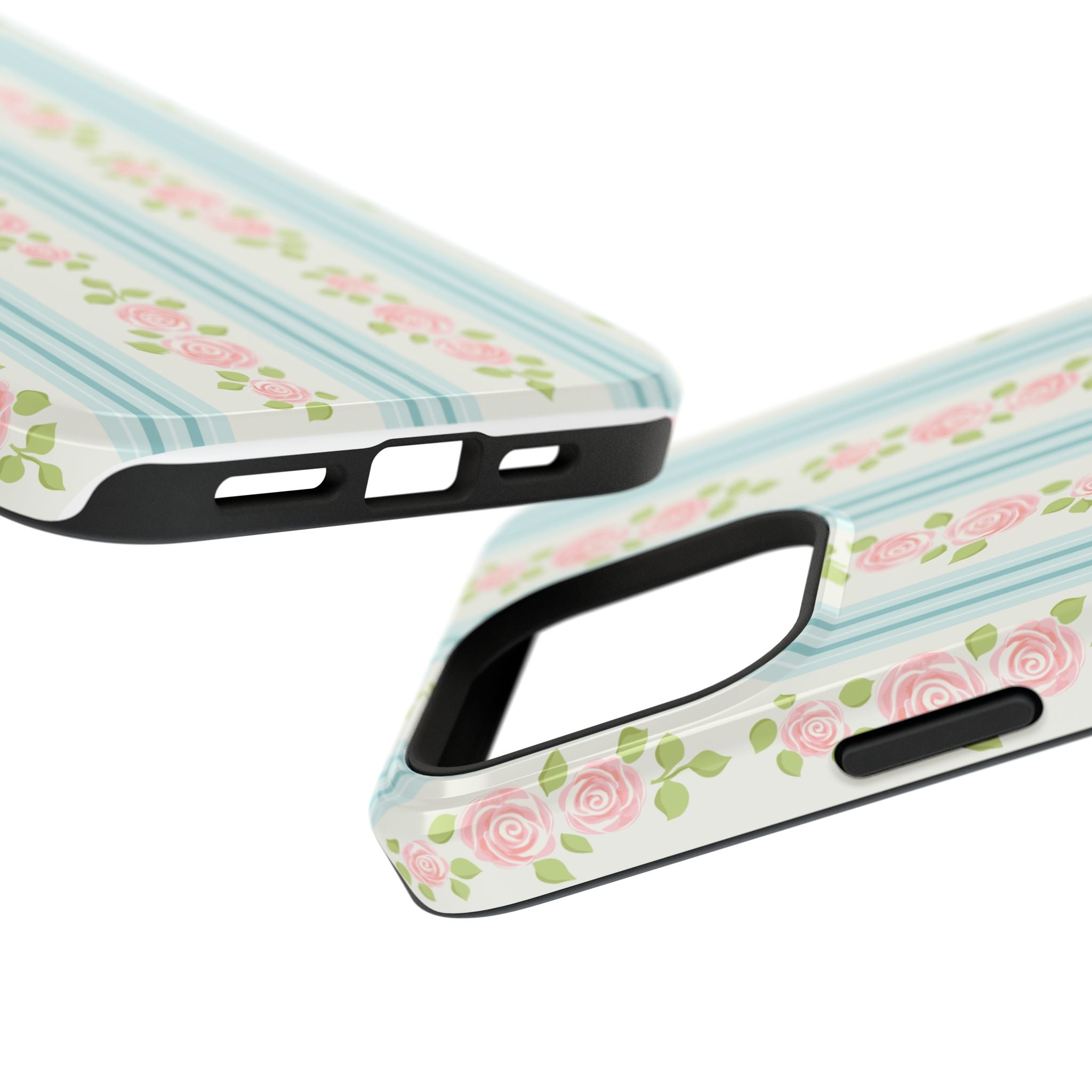 Customizable: Floral Impact-Resistant Phone Case