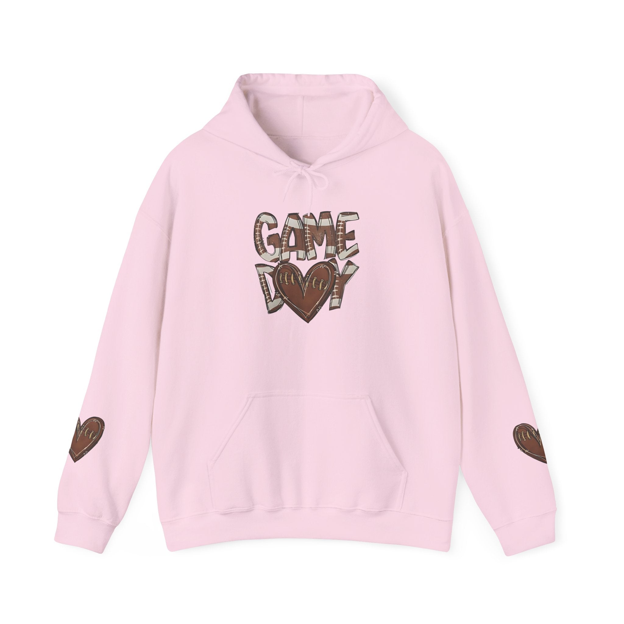 Football Heart Game Day Hoodie