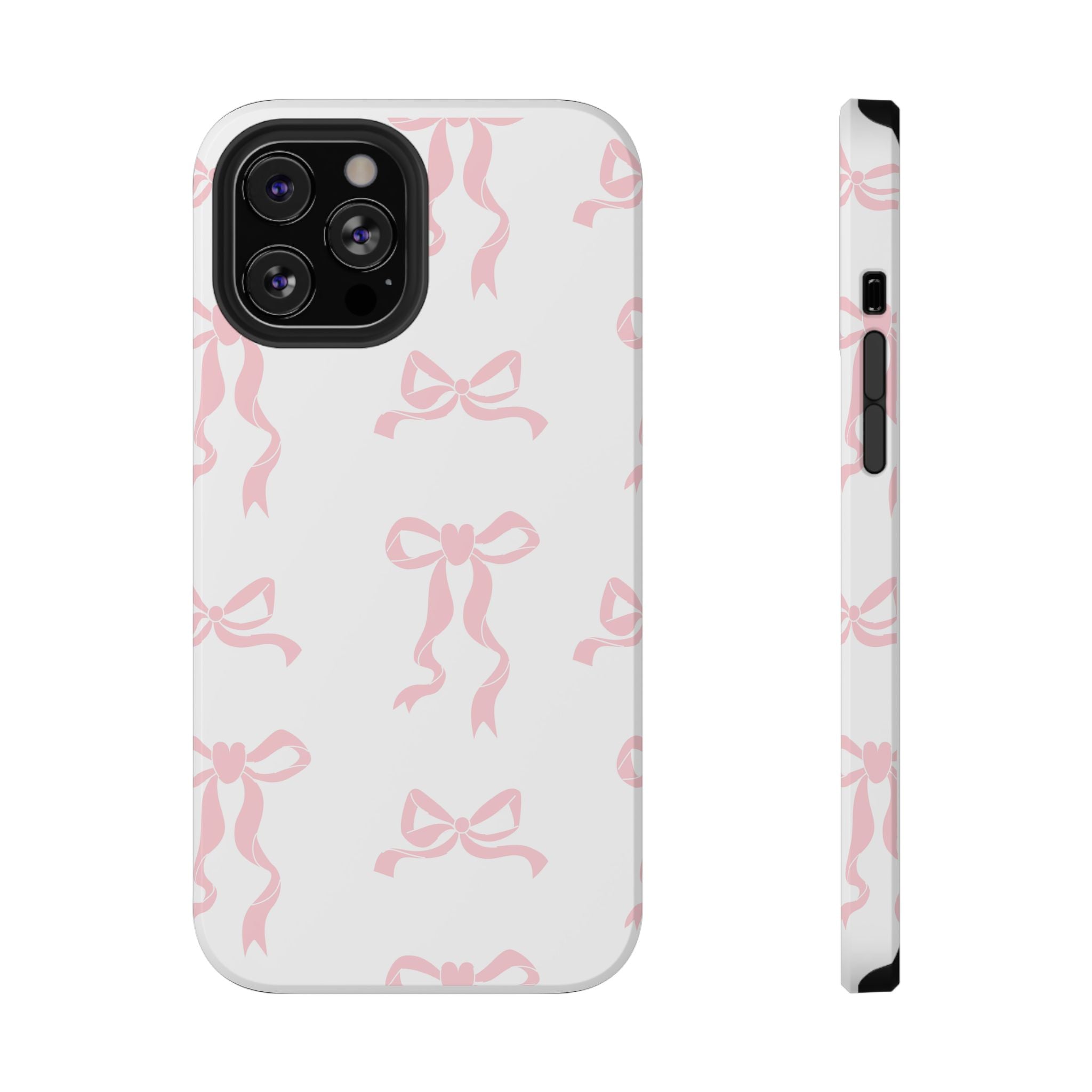 Customizable Cute Bow Pattern Phone Case