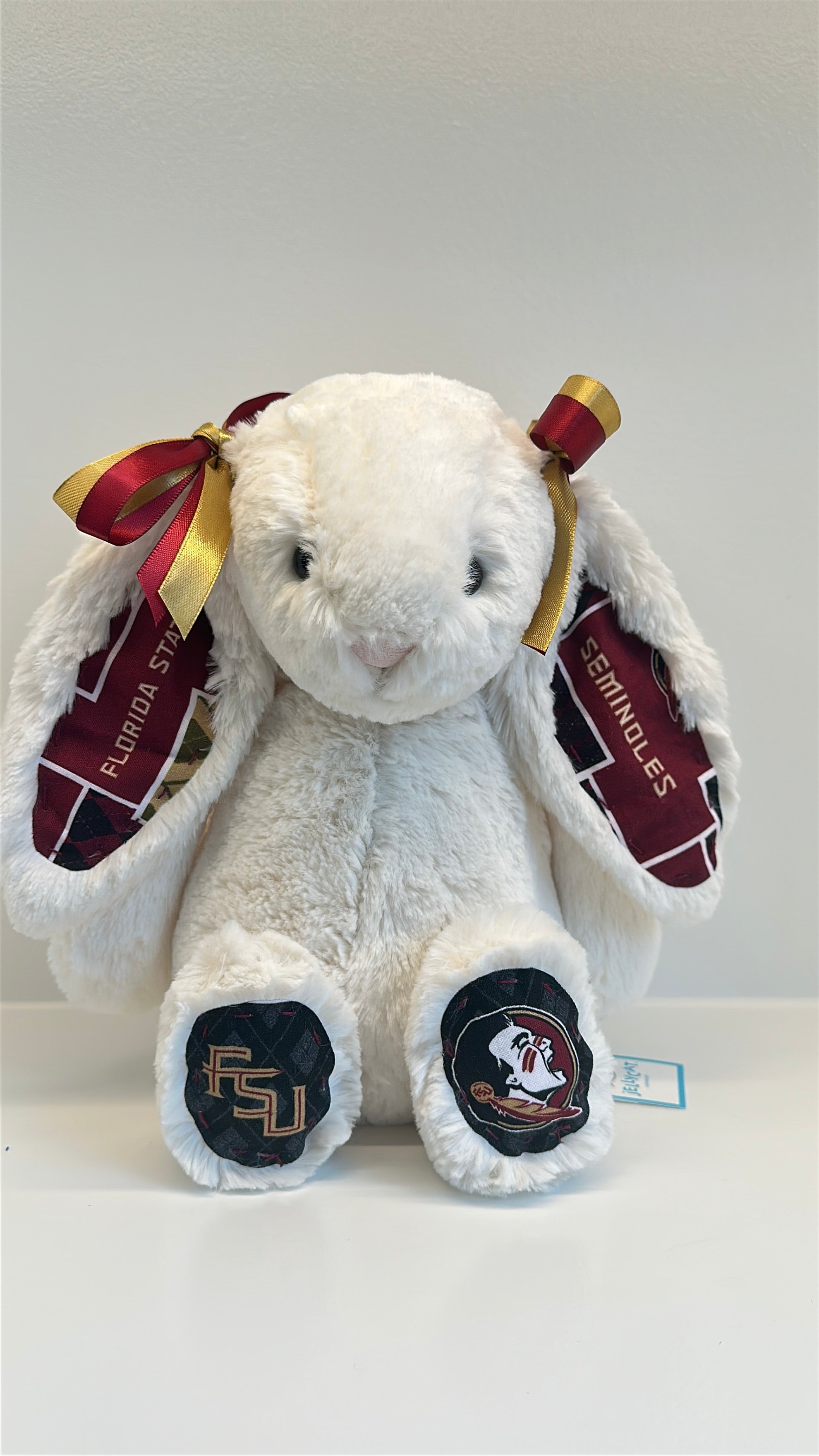 Florida State University Custom College Jellycat Bashful Bunny