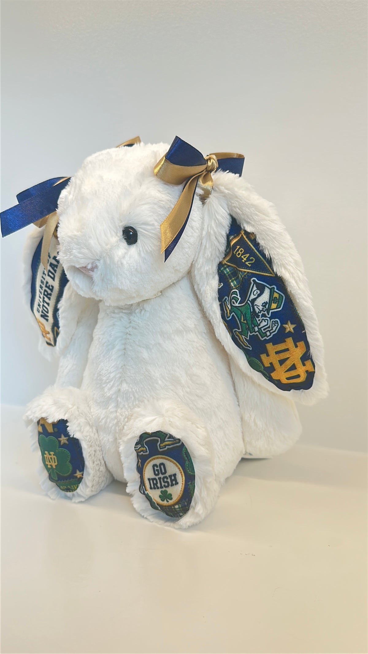 University of Notre Dame Custom College Jellycat Bashful Bunny