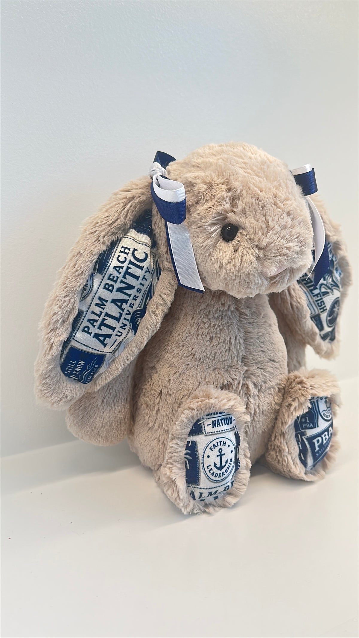 Palm Beach Atlantic University Fully Custom Jellycat Bunny
