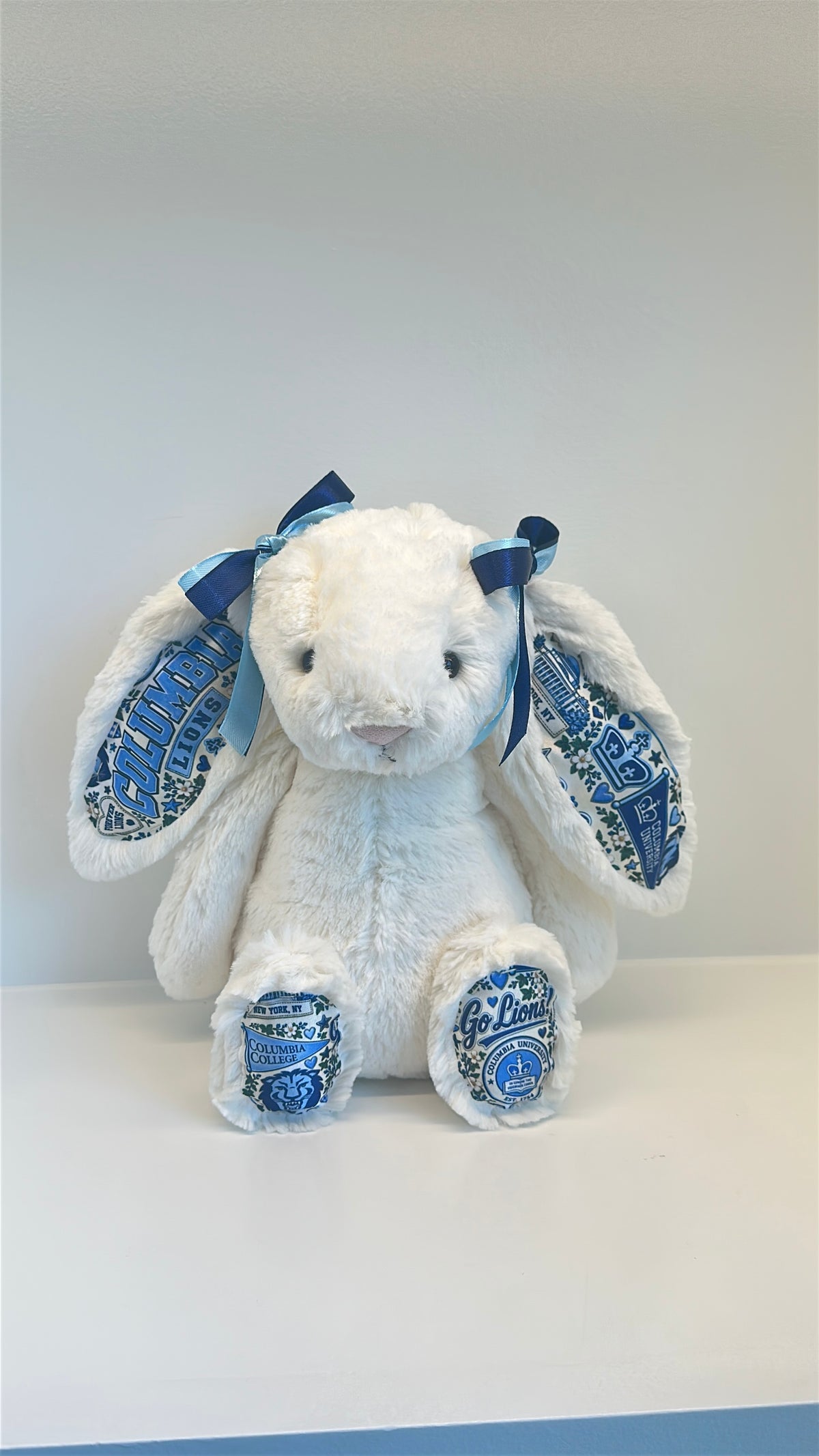 Columbia University Fully Custom Jellycat Bunny