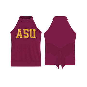 Bedazzled Arizona State High-Neck