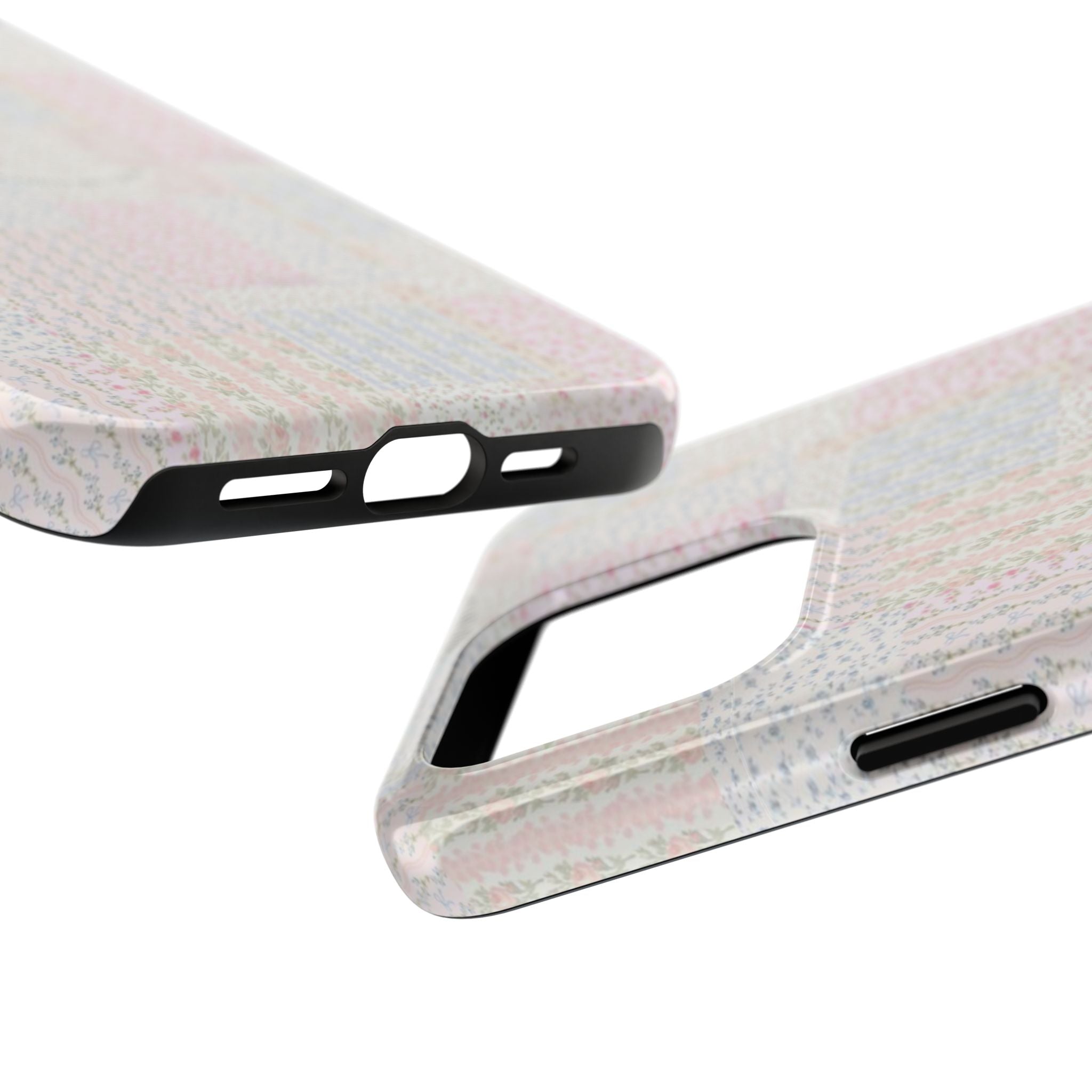 Floral Tough Phone Cases, Protective Phone Cover, Inspirational Tech Accessory, Gift for Her, Fashionable Phone Case, Unique Design
