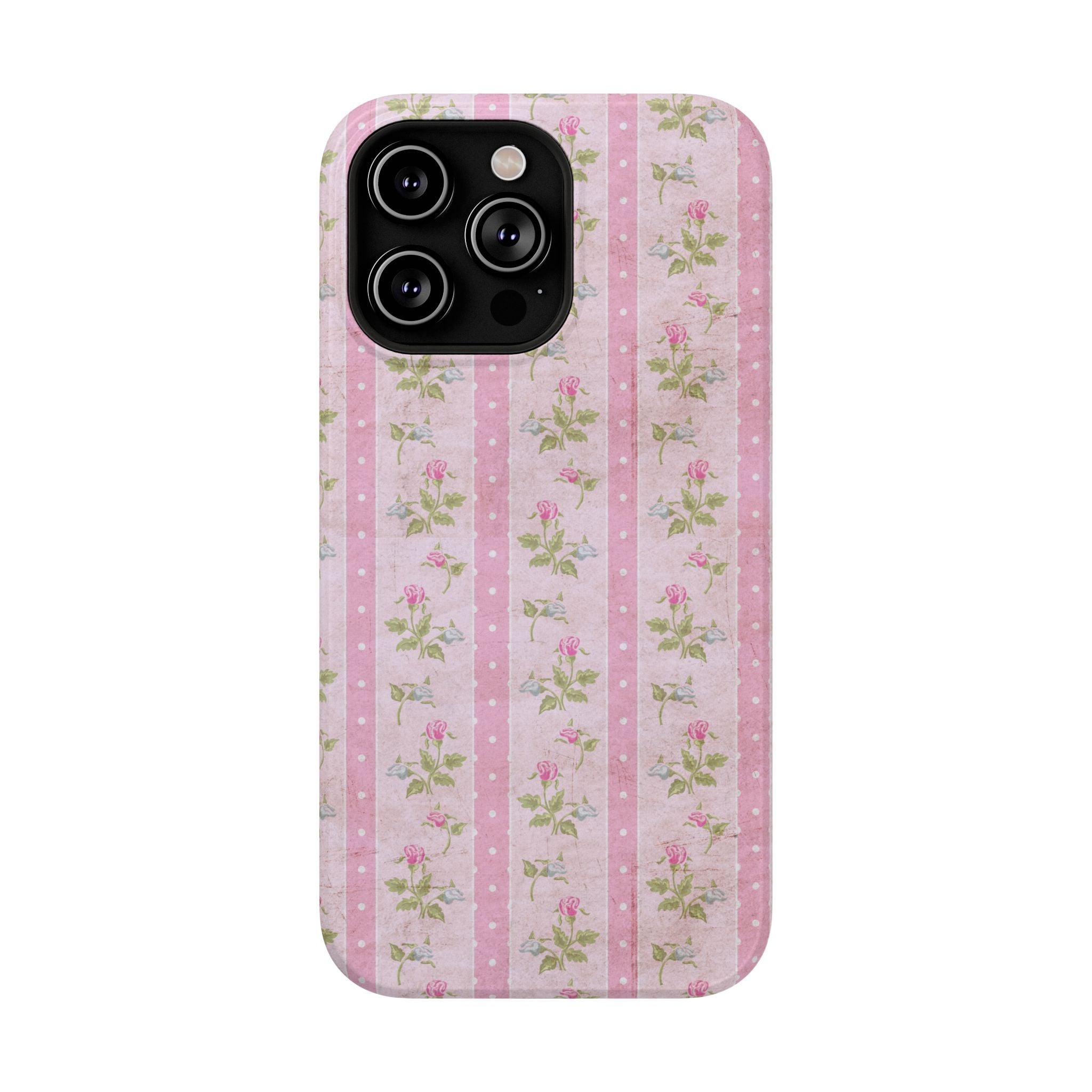 Impact-Resistant Phone Case, Inspirational Quote Case, Gift for Her, Bible Verse Decor, Floral Design Phone Cover