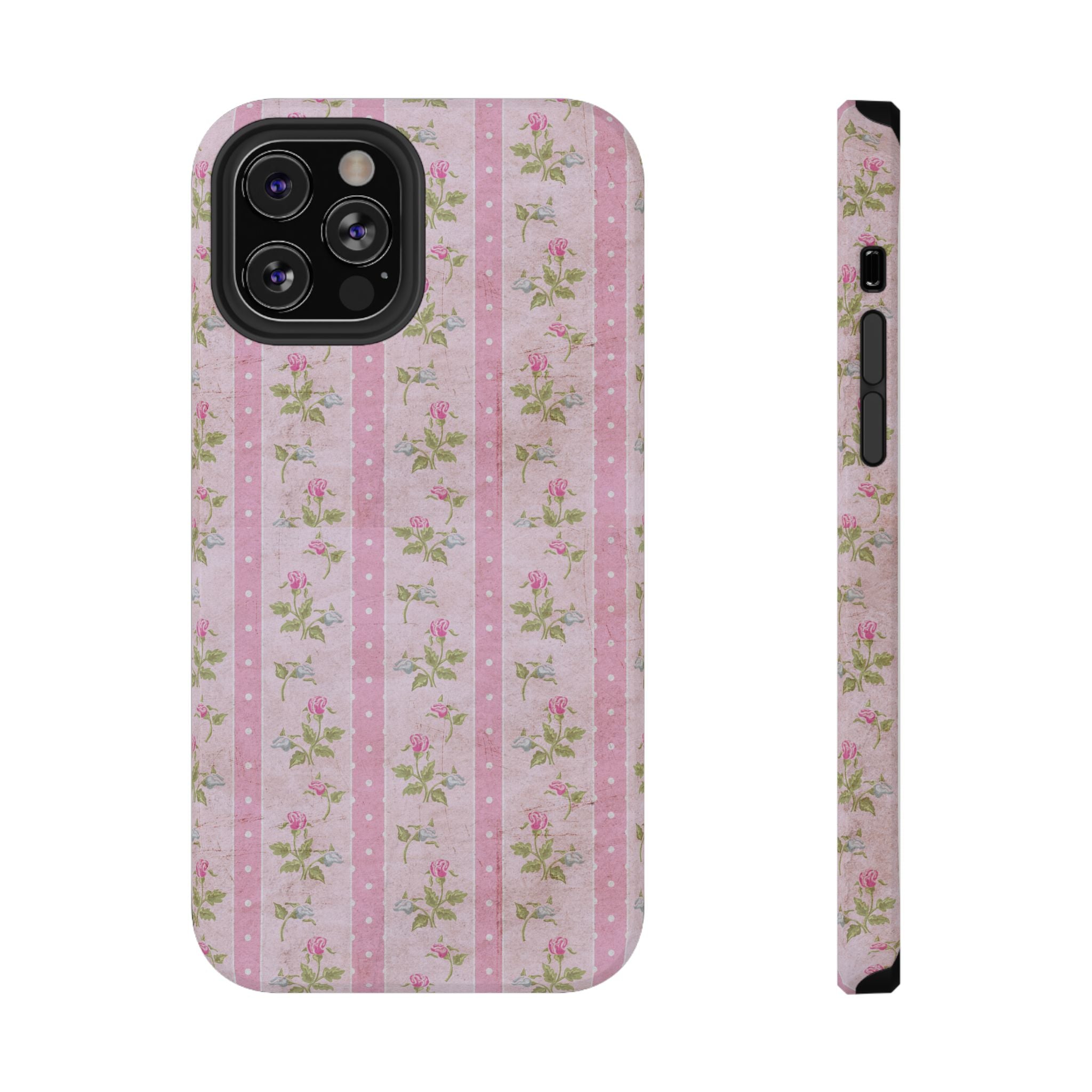 Impact-Resistant Phone Case, Inspirational Quote Case, Gift for Her, Bible Verse Decor, Floral Design Phone Cover