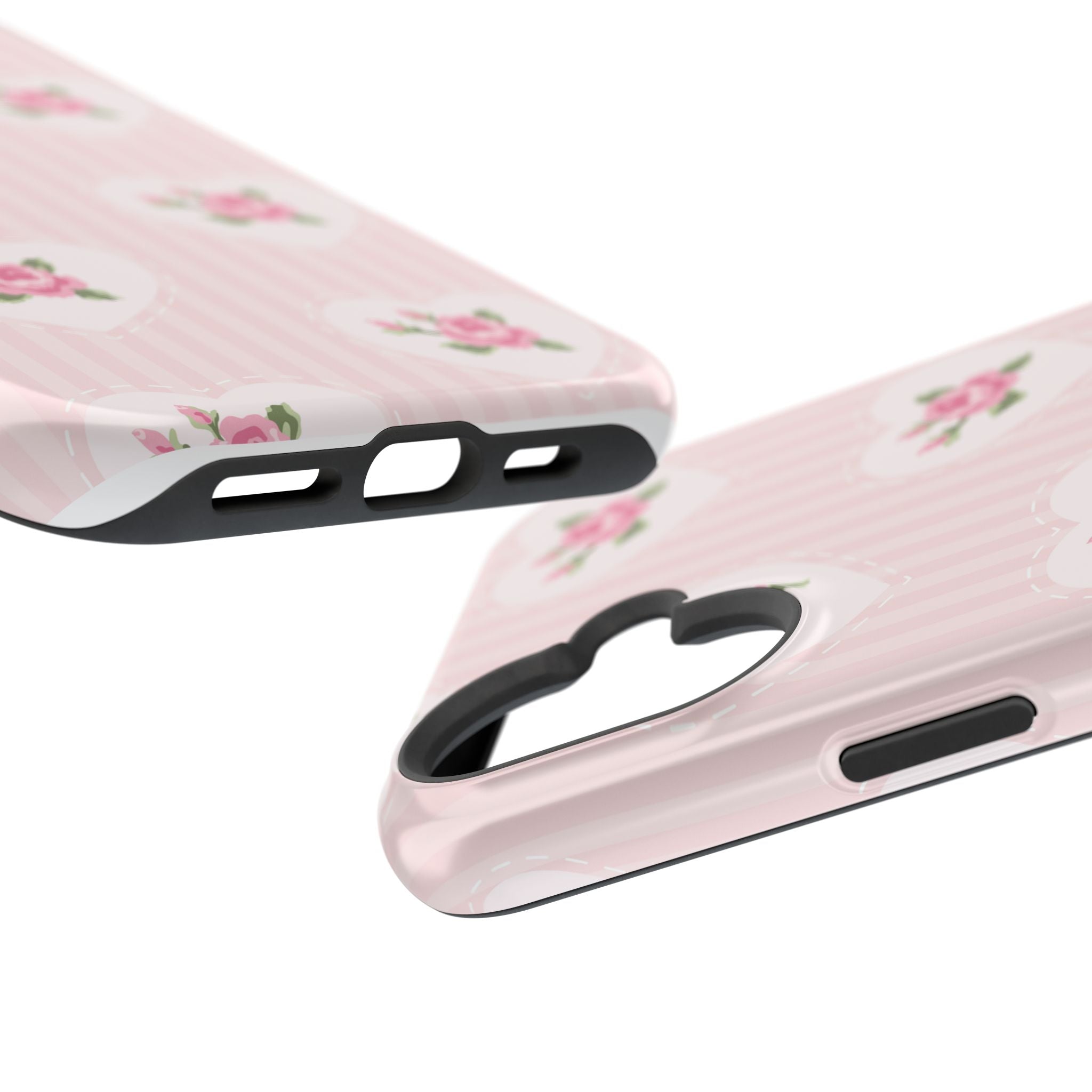Customizable: Floral Heart Phone Case