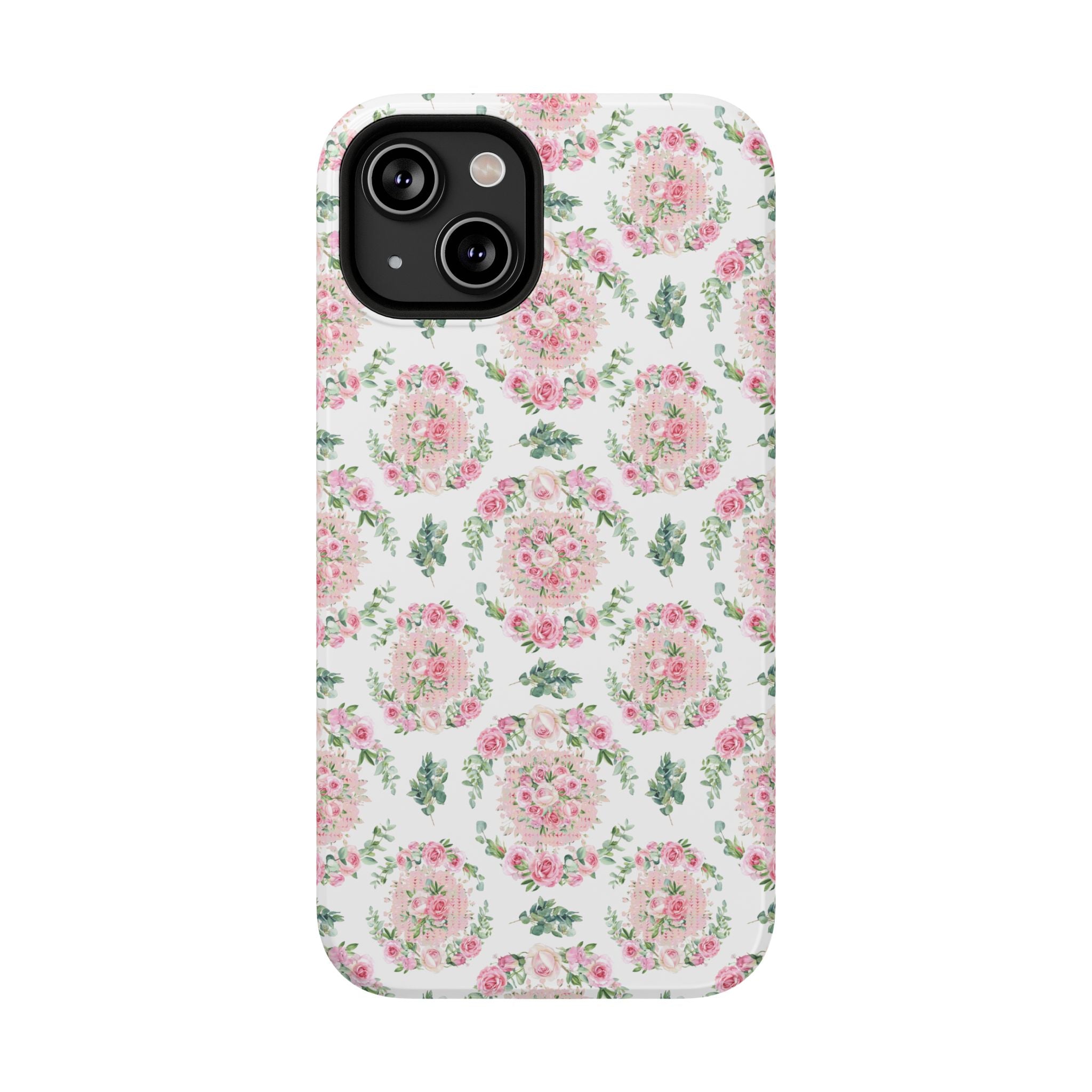 Customizable: Floral Impact-Resistant Phone Case