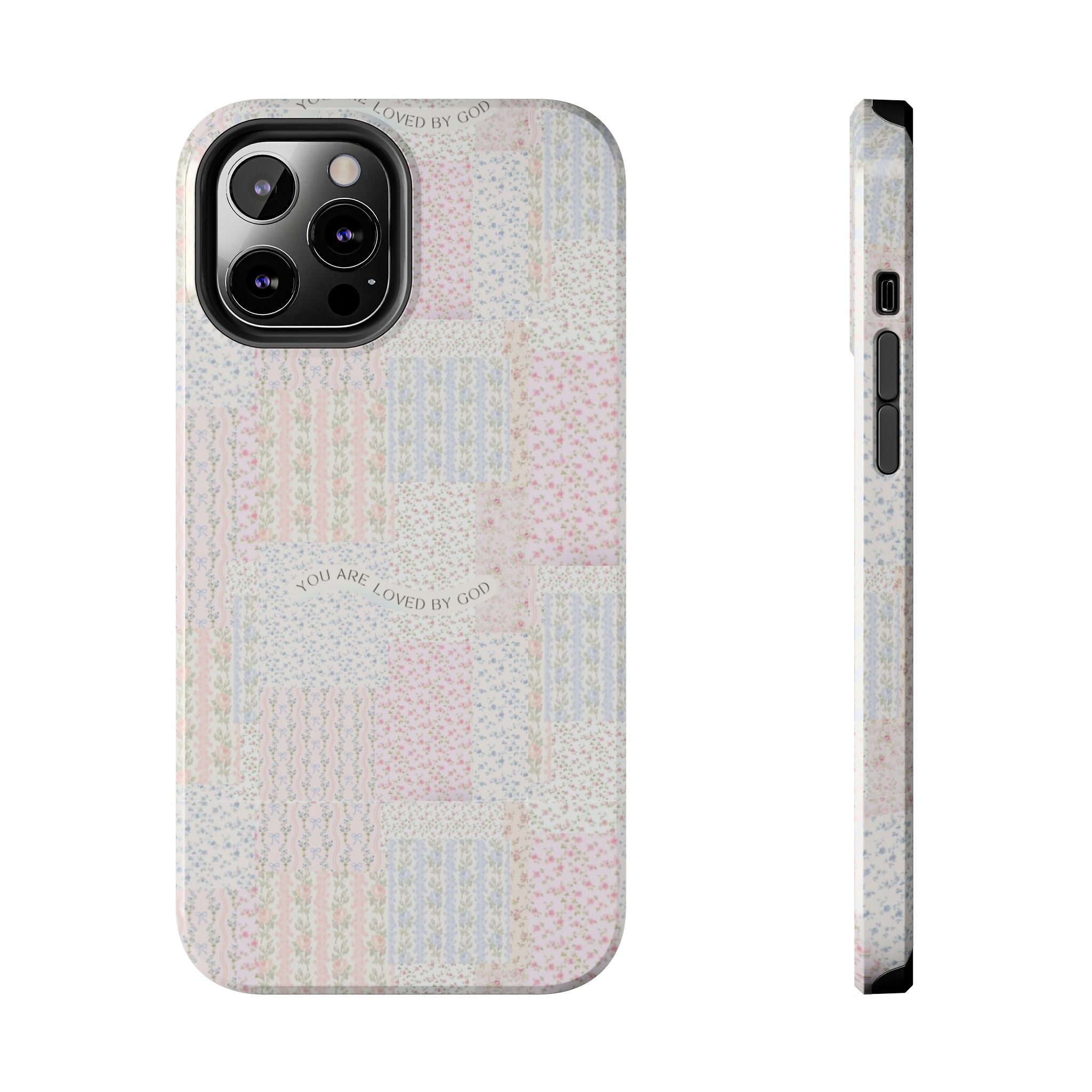 Floral Tough Phone Cases, Protective Phone Cover, Inspirational Tech Accessory, Gift for Her, Fashionable Phone Case, Unique Design