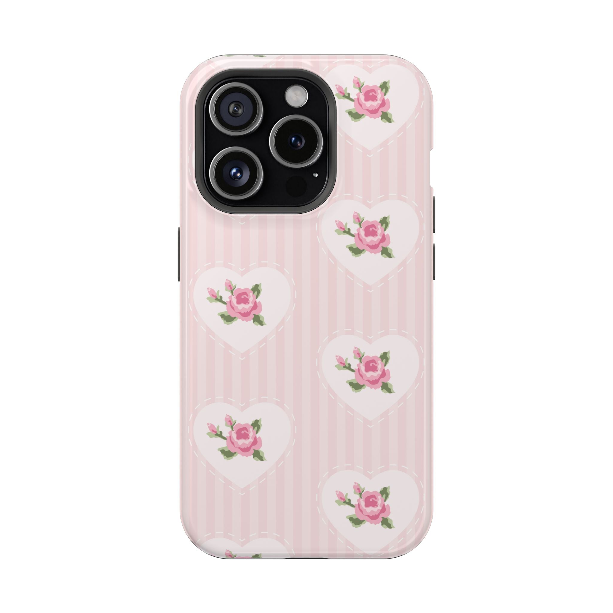 Customizable: Floral Heart Phone Case