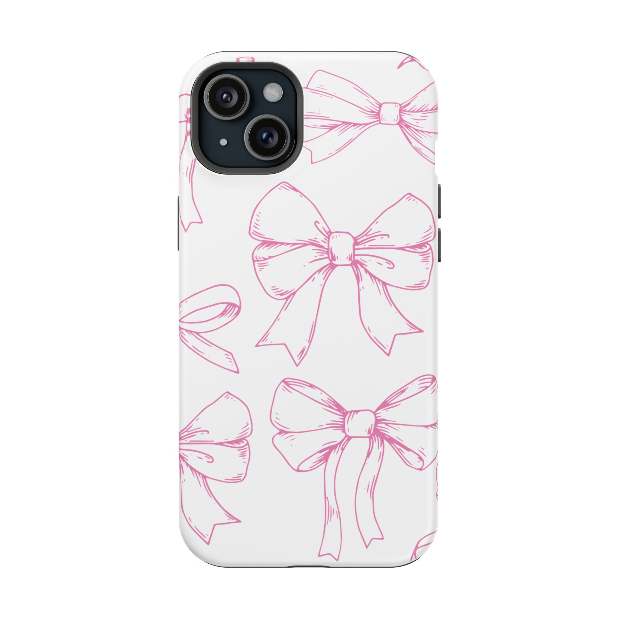 Customizable: Cute Bow Pattern Phone Case