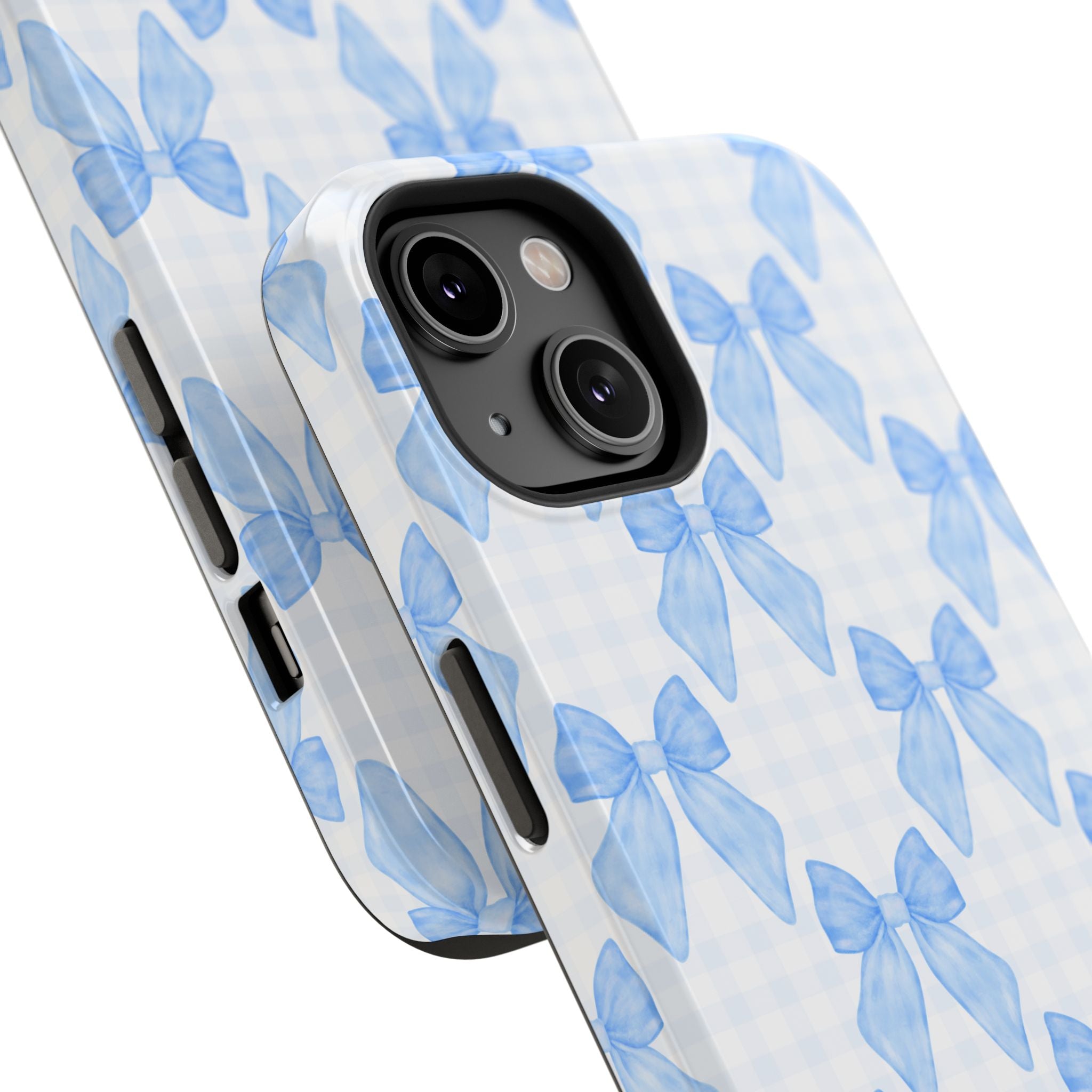 Customizable: Charming Bow Pattern Phone Case