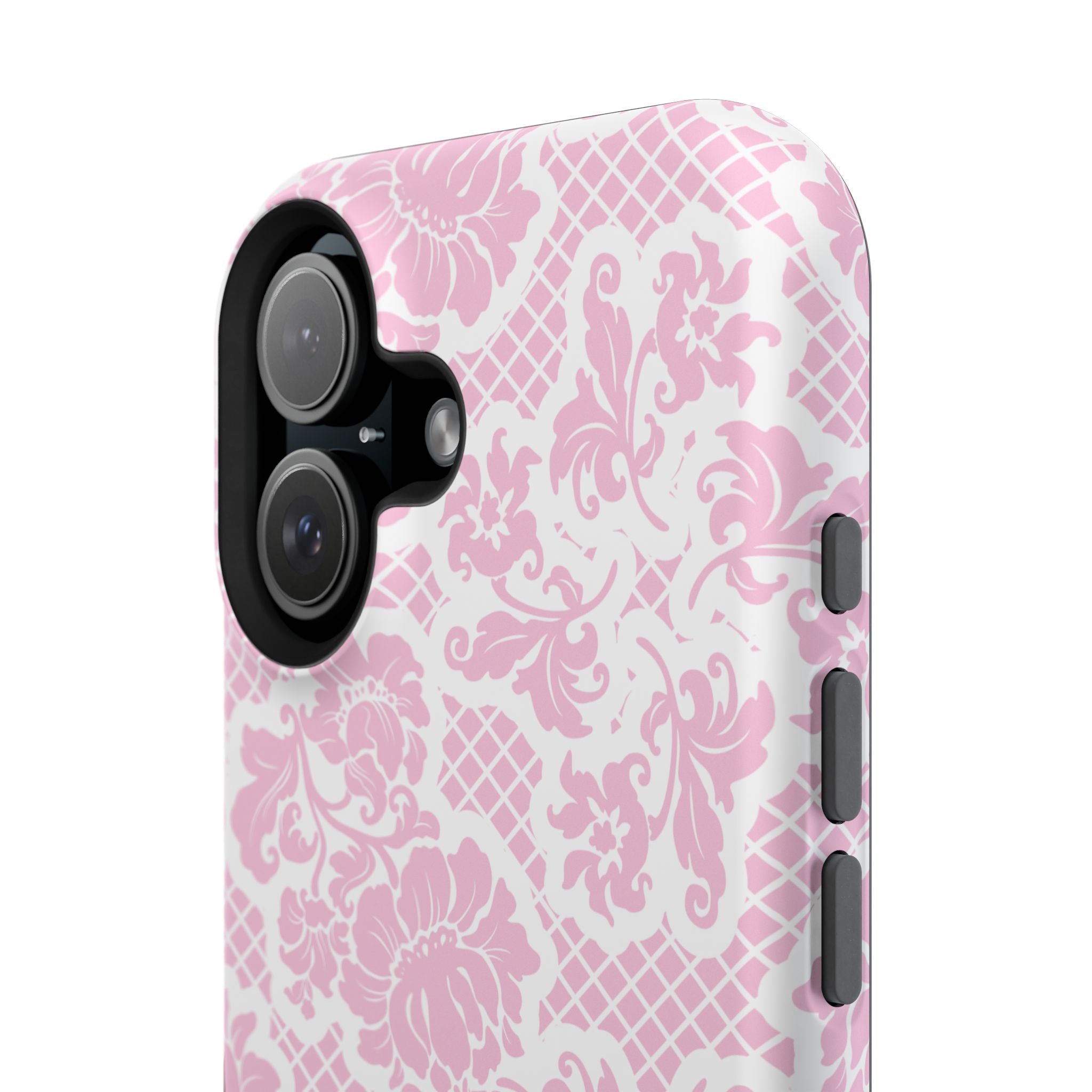 Customizable: Pink Lace Inspired Elegantly Chic Impact-Resistant Case