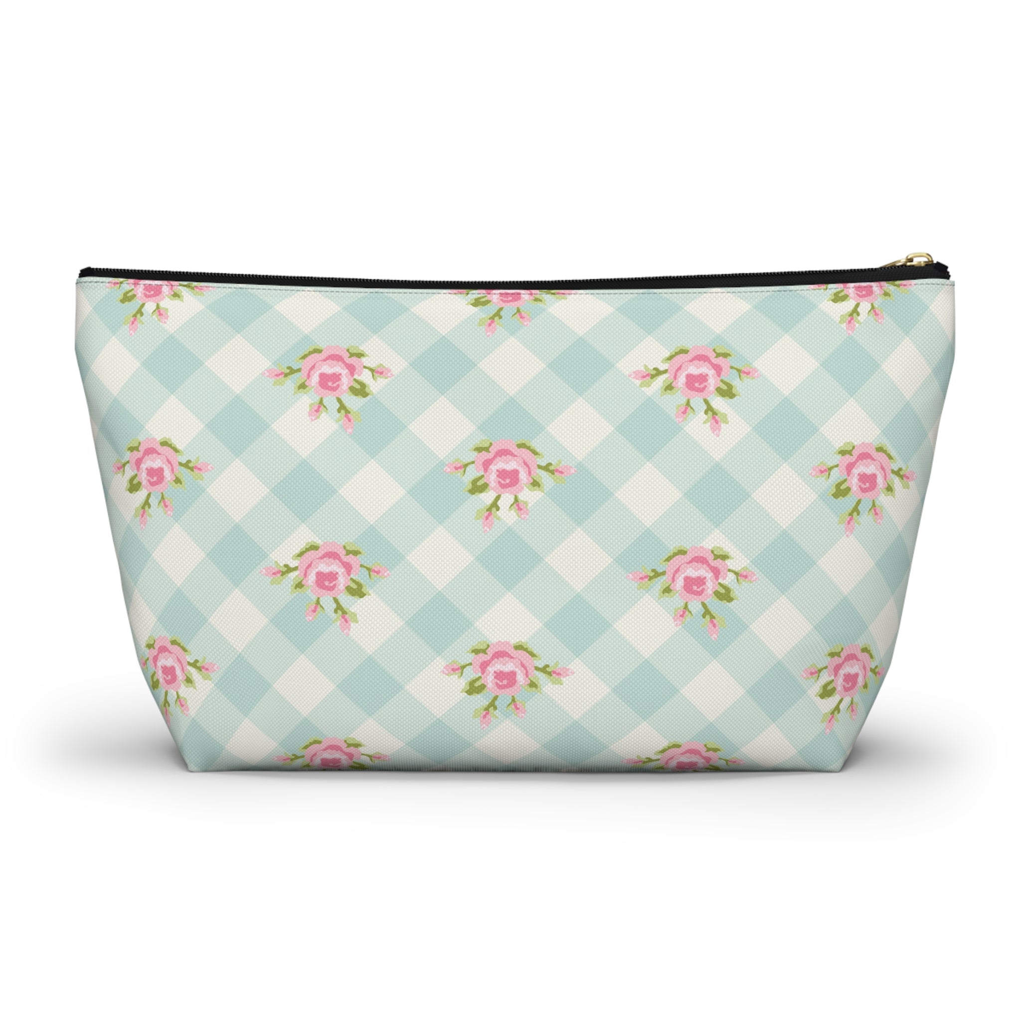 Customizable: Charming Floral Accessory Pouch | Perfect for Makeup, Travel, Gifts, Home Organization, Cute Storage