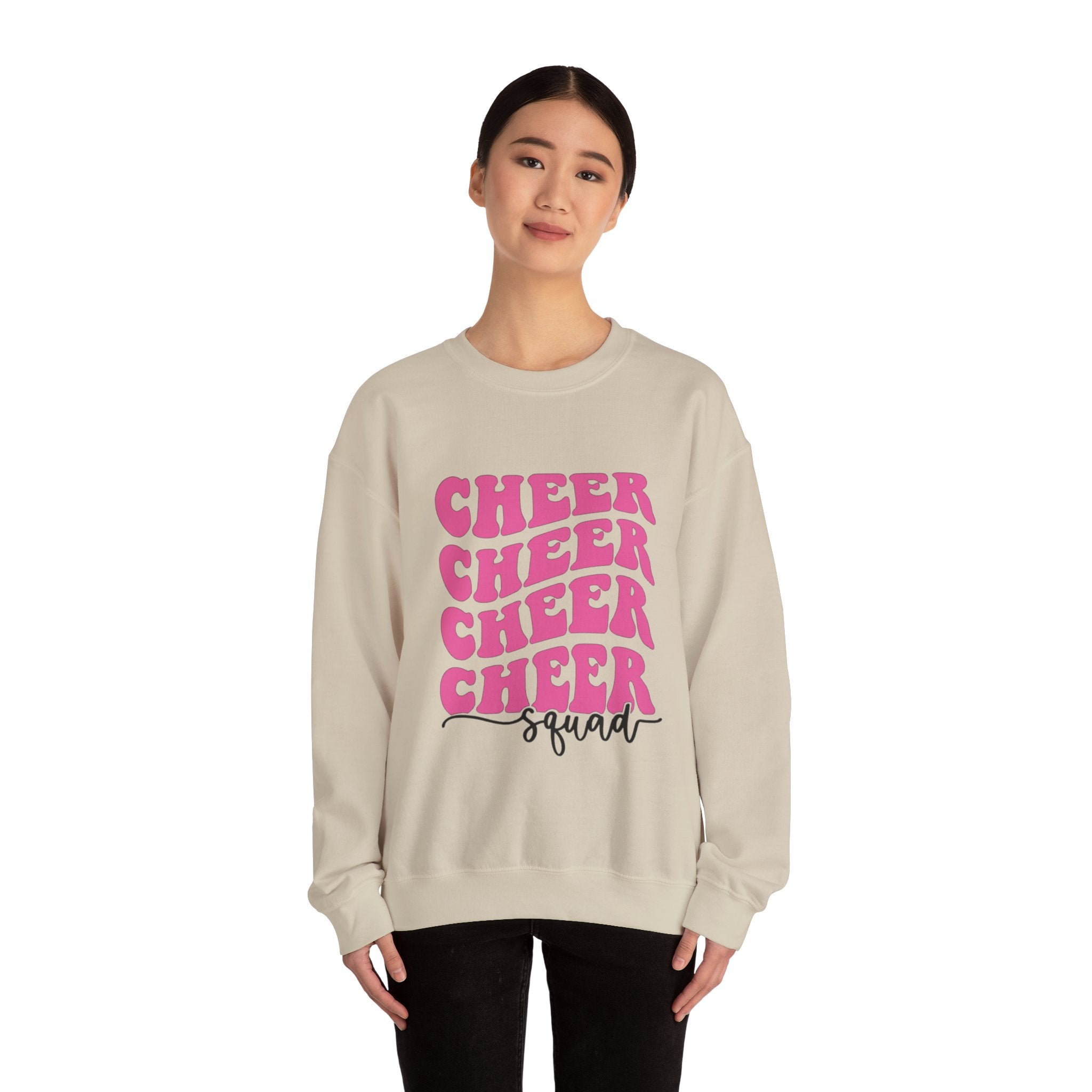 Customizable: Cheer Squad Crewneck Sweatshirt