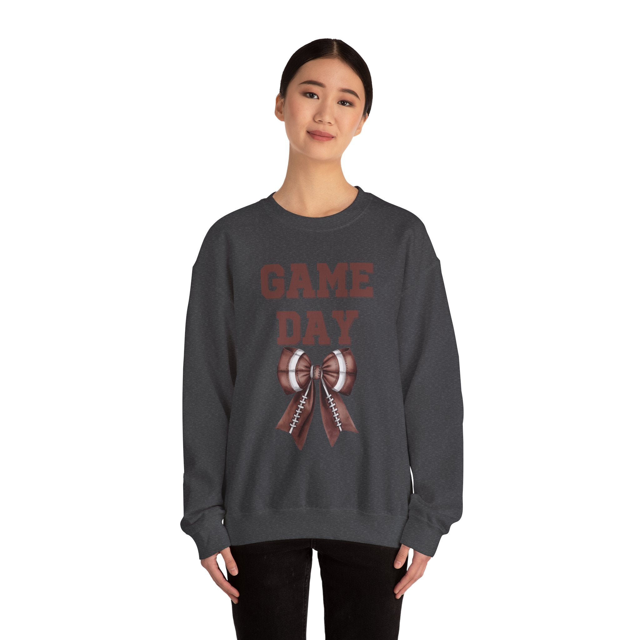 Customizable Brown Game Day Sweatshirt, Sports Apparel, Tailgate Fashion