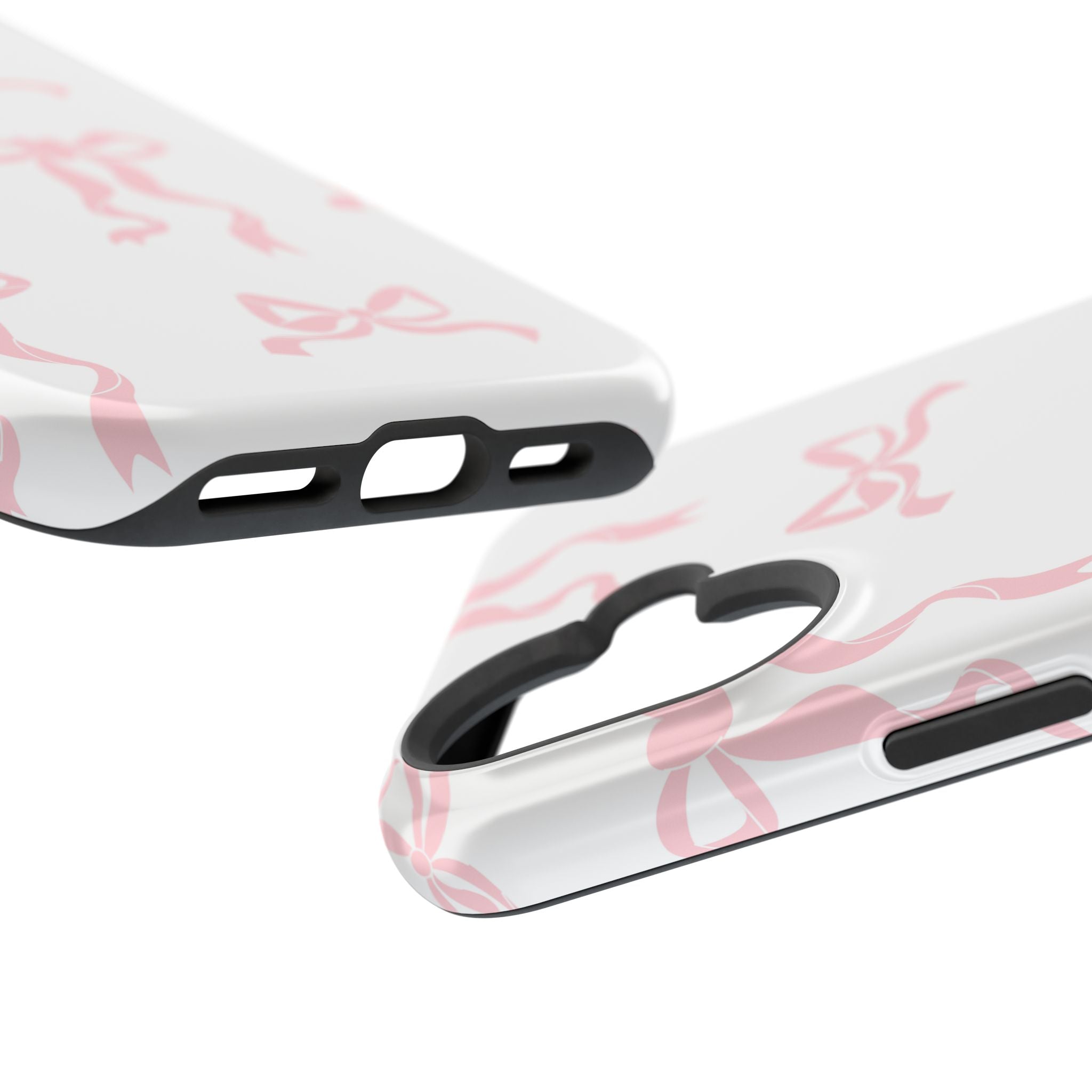 Customizable Cute Bow Pattern Phone Case