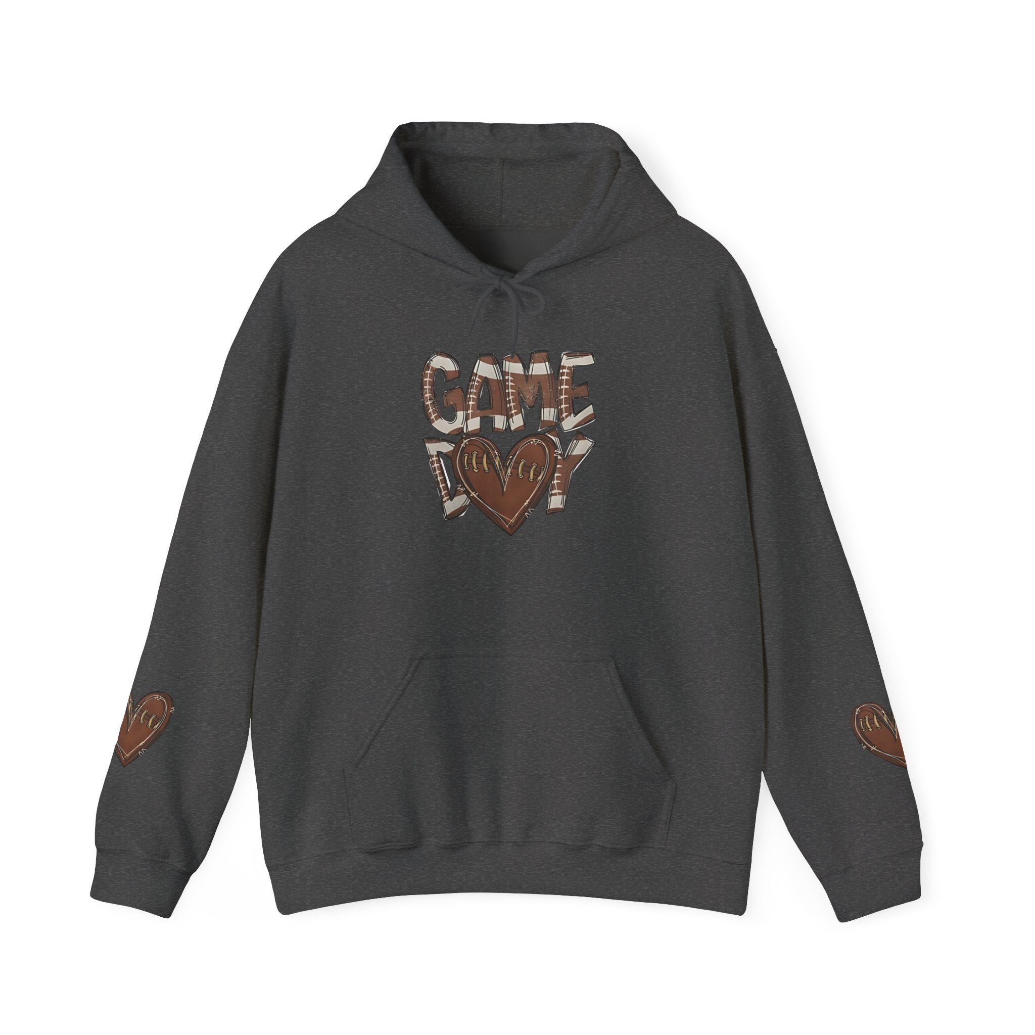 Football Heart Game Day Hoodie