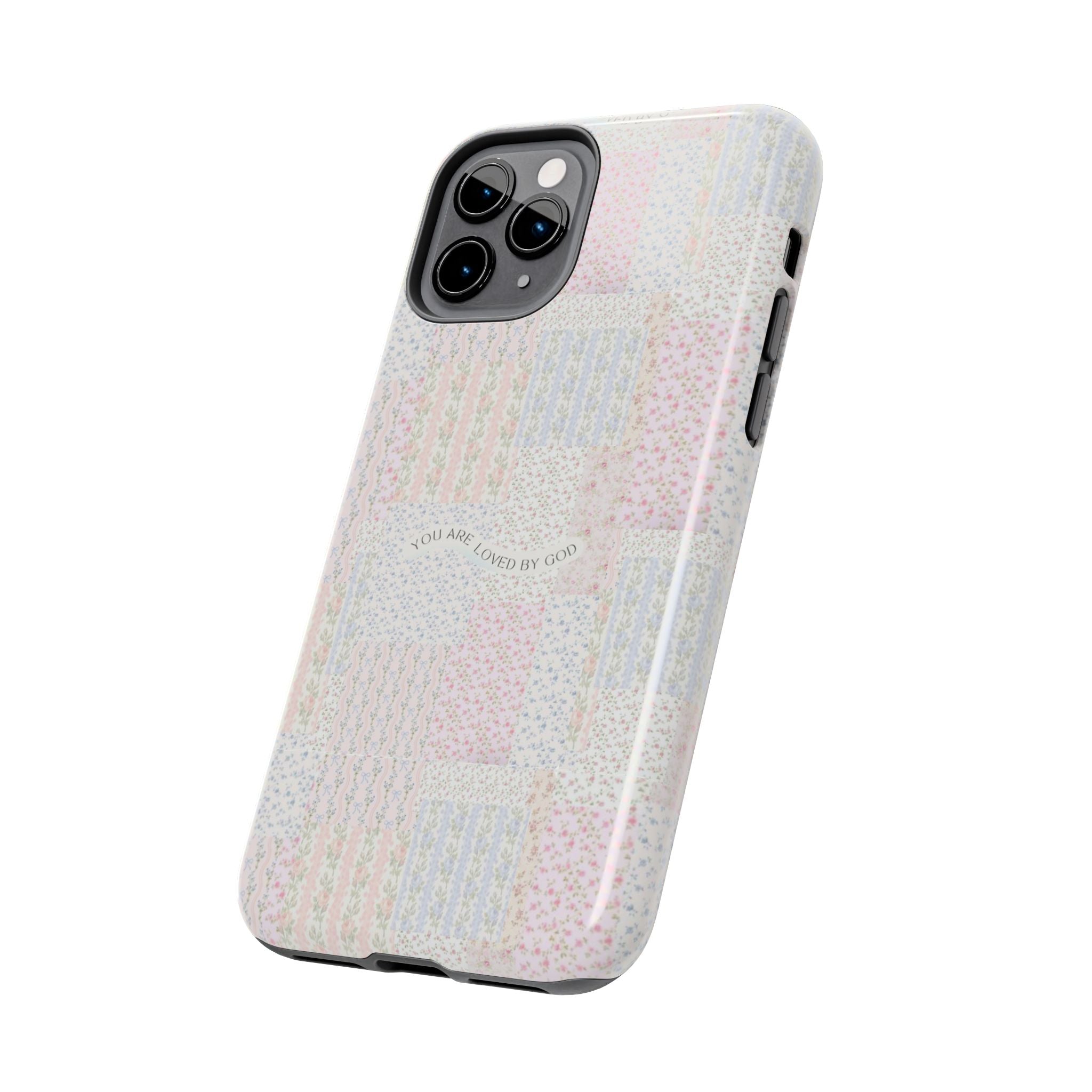 Floral Tough Phone Cases, Protective Phone Cover, Inspirational Tech Accessory, Gift for Her, Fashionable Phone Case, Unique Design