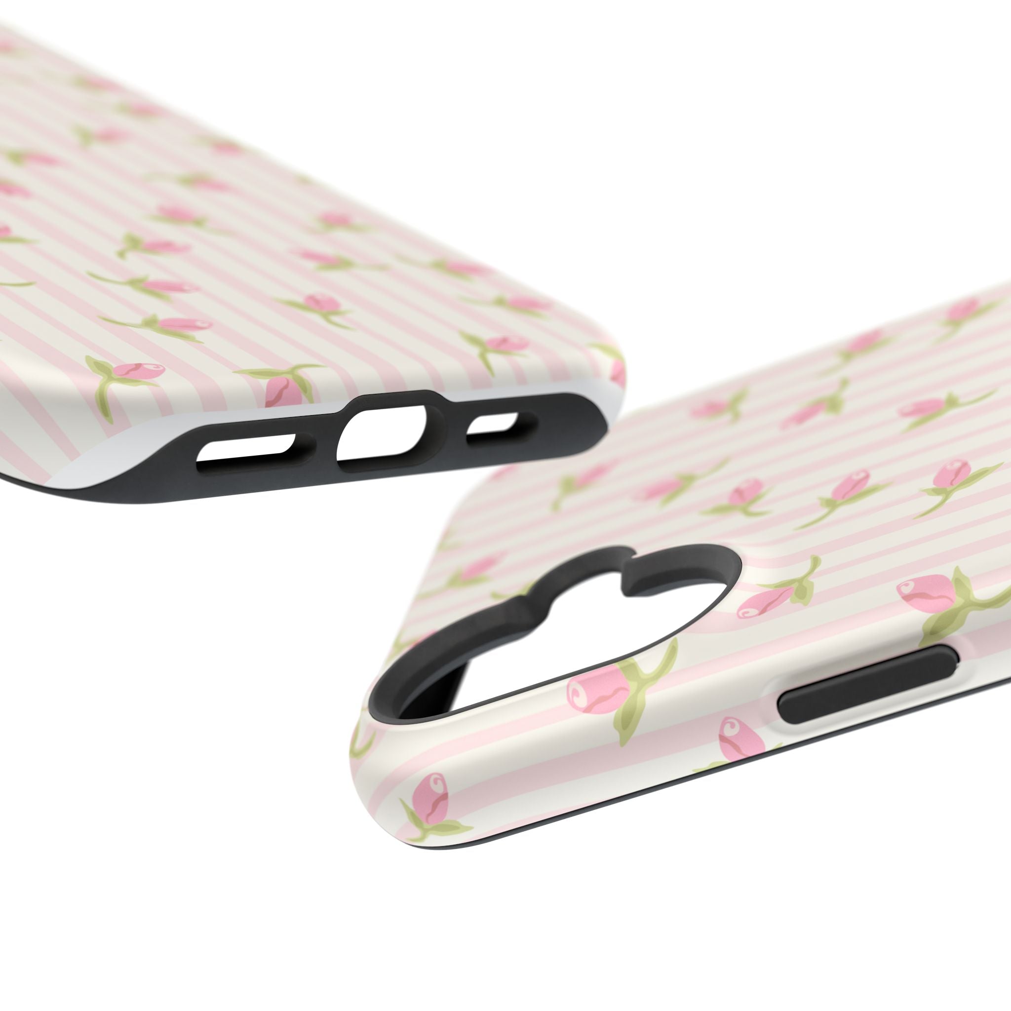 Customizable: Floral Impact-Resistant Phone Case